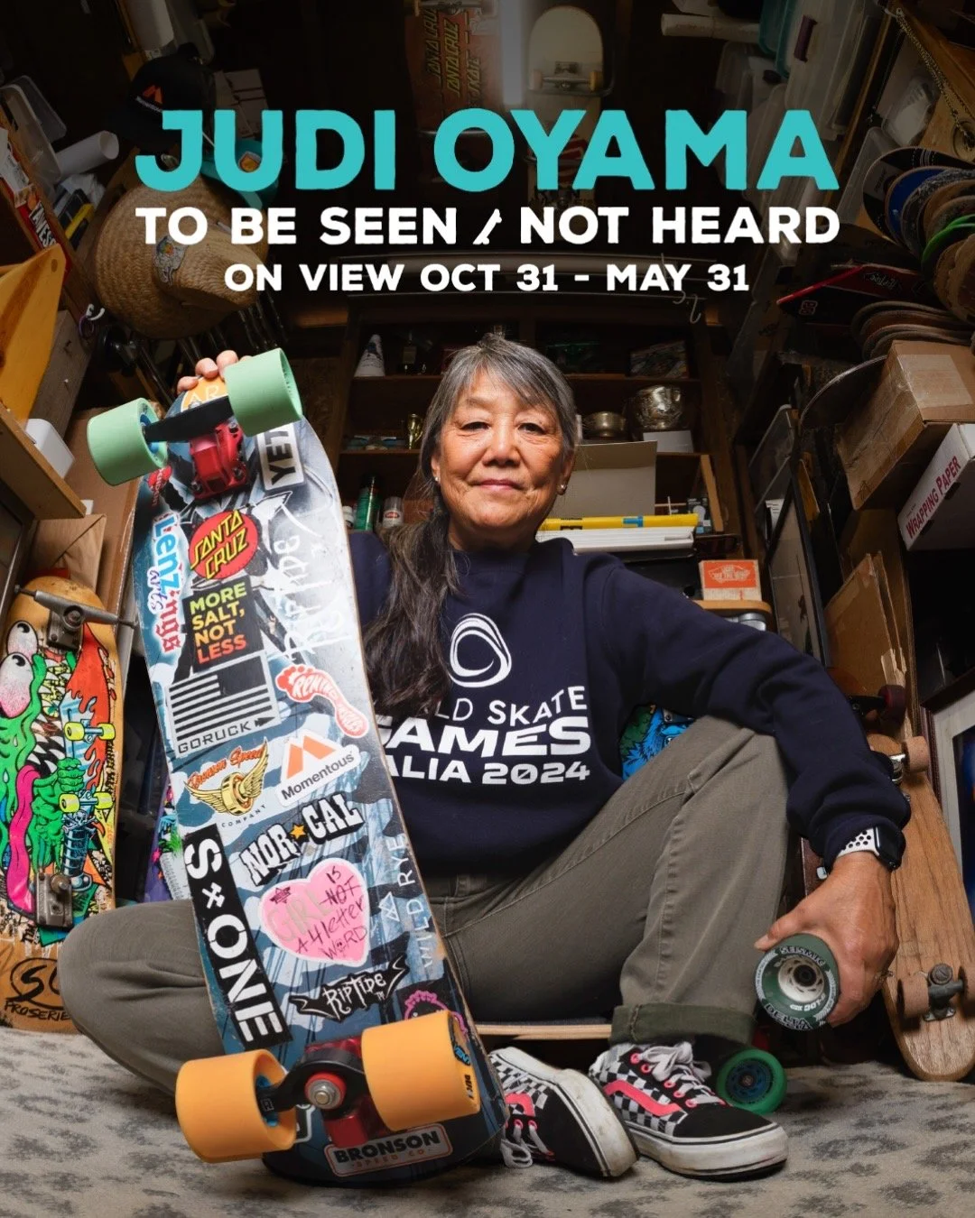 Judi Oyama: To Be Seen / Not Heard - Art Exhibit at JAMs Museum