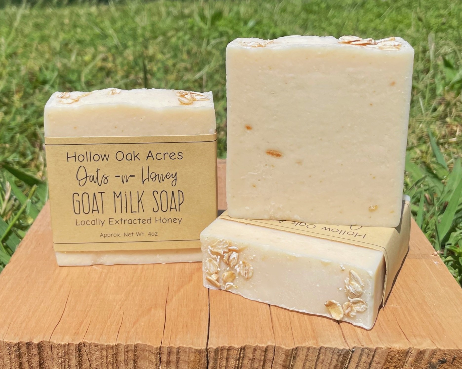 Honey and Oats Organic Goat Milk Soap