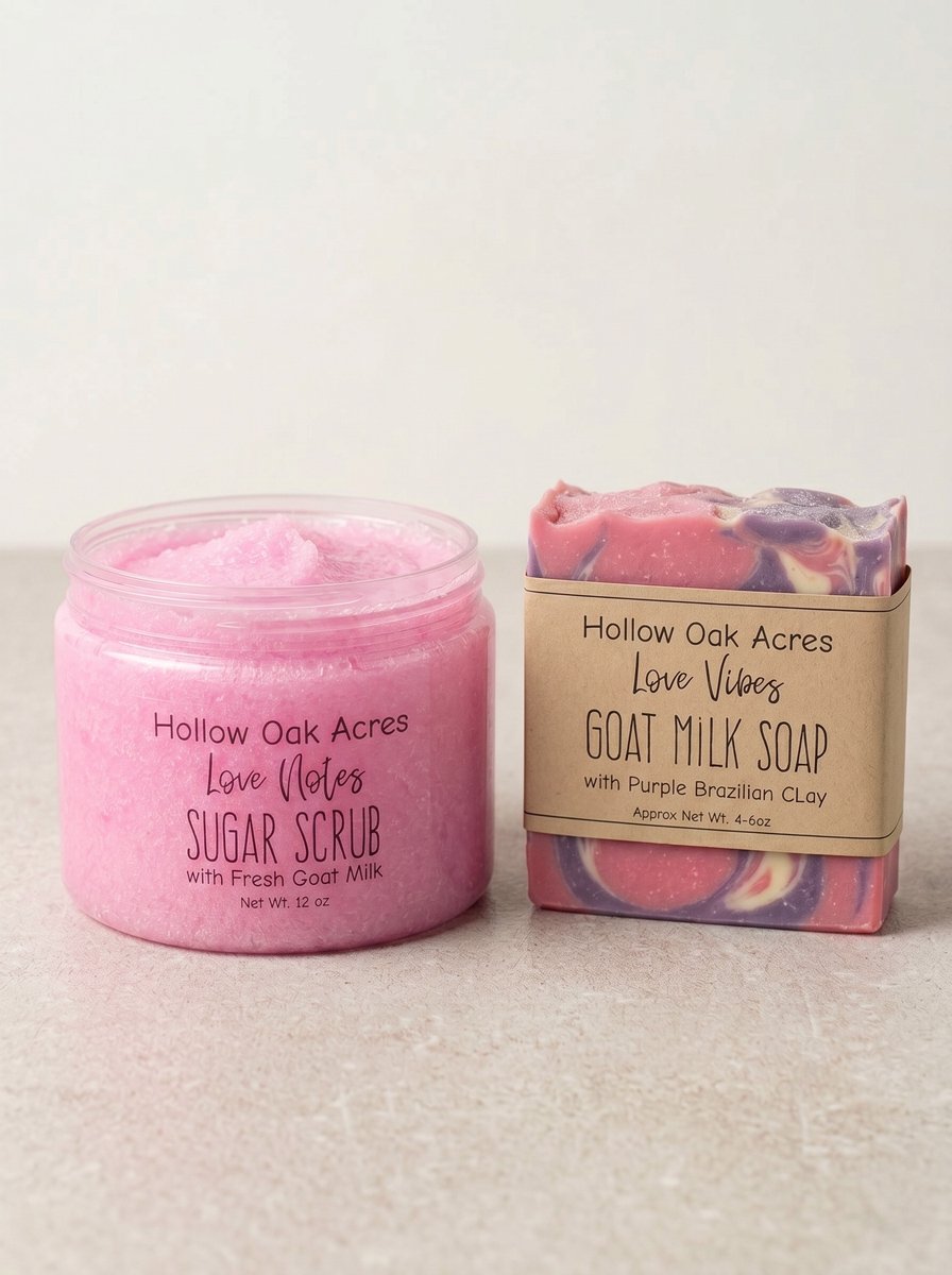 Exfoliate & Hydrate Set | Soap and Sugar Scrub