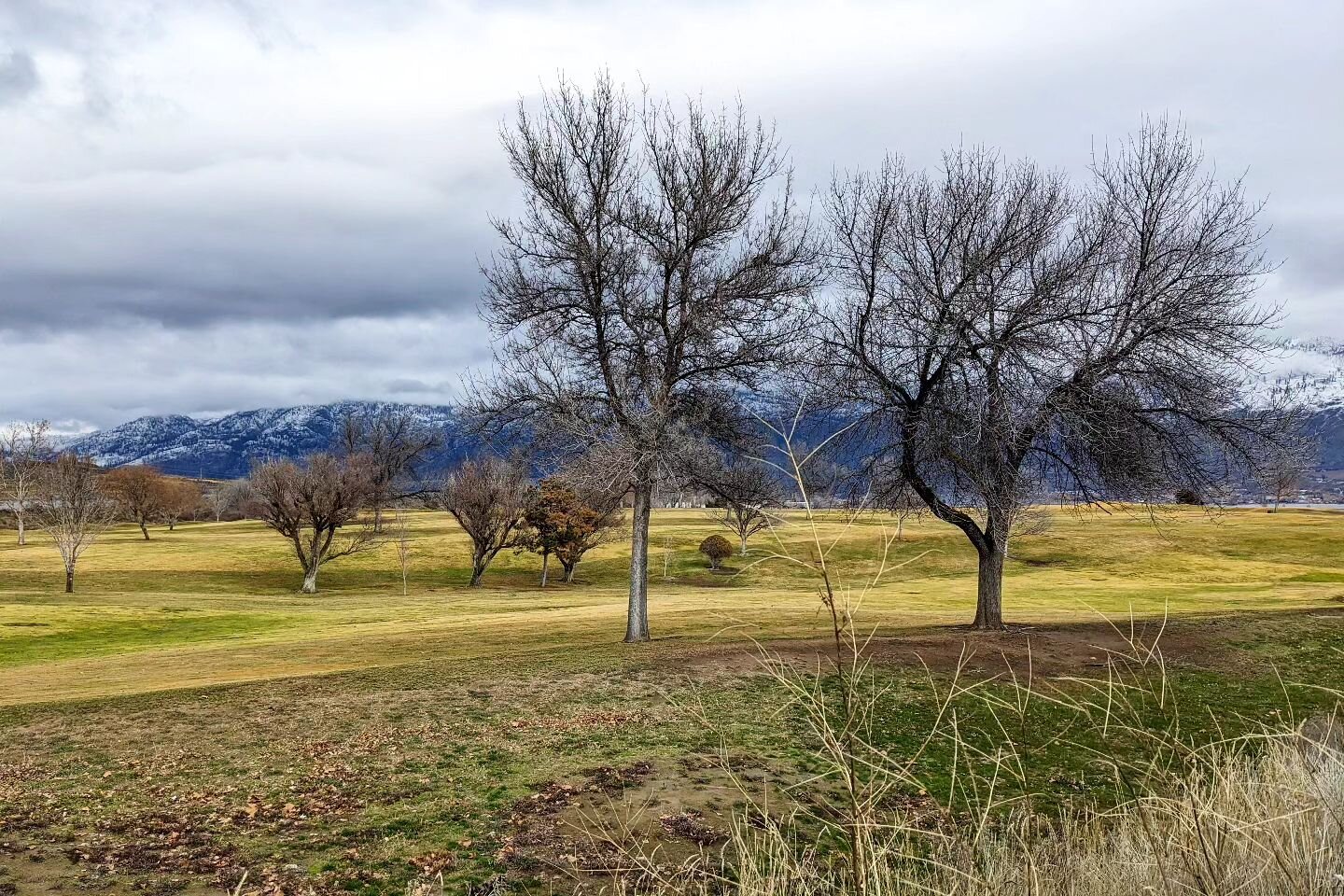 Touch of snow quickly gone #osoyoos