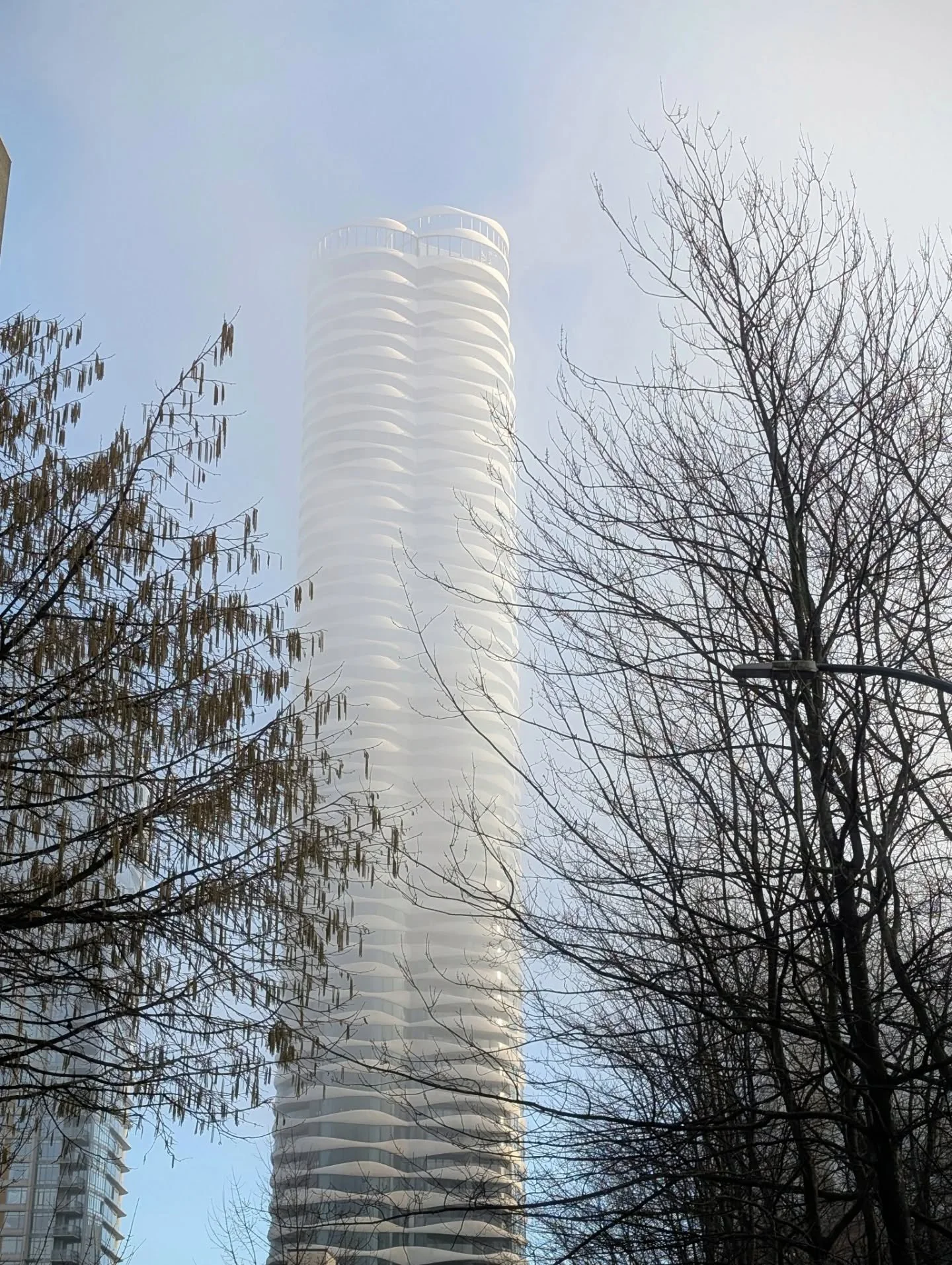 Foggy Vancouver outing today