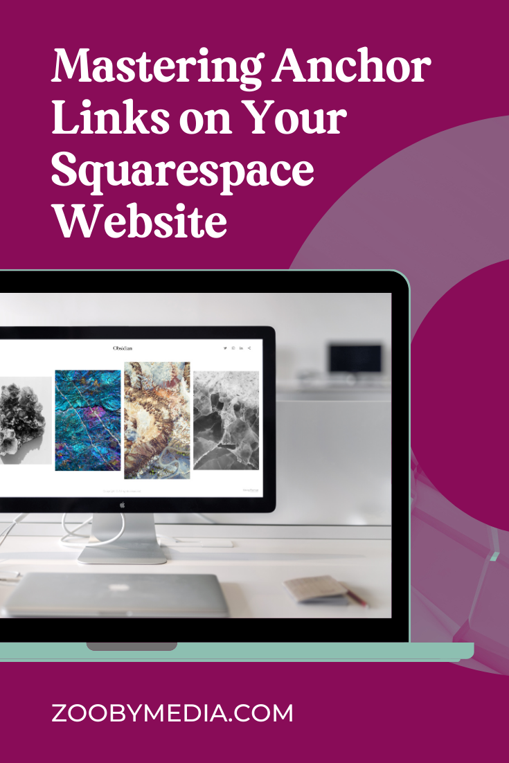 Mastering Anchor links on your Squarespace website