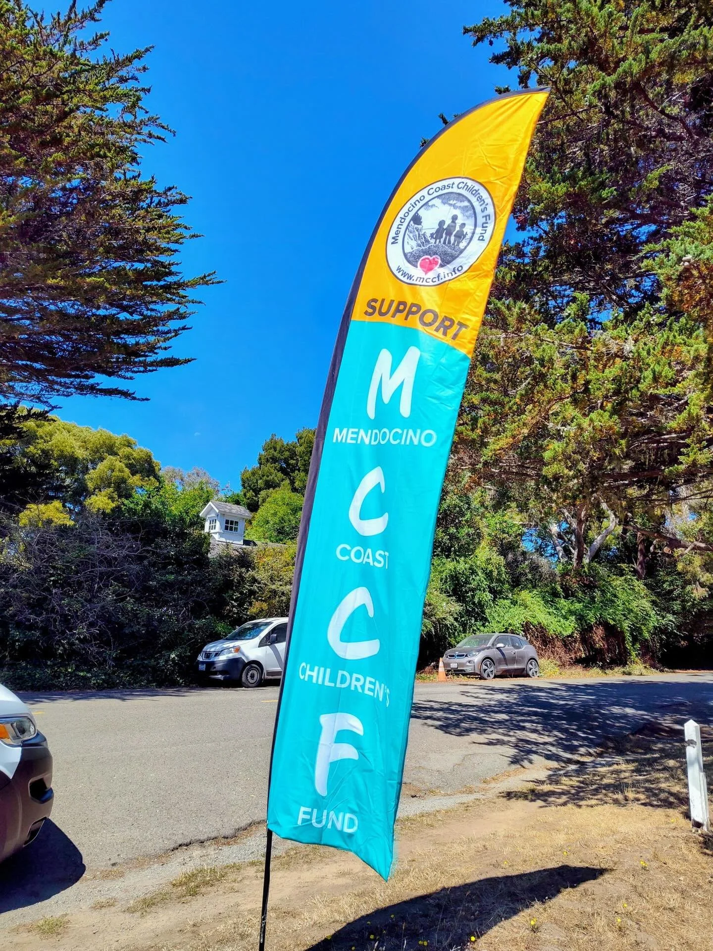 Come down to the Community Center of Mendocino tomorrow, August 16th, from 11-4pm for the MCCF Back to School Giveaway! For school aged children. Backpacks, socks, underwear, sweatshirts and a shoe voucher available. Children must be present to colle