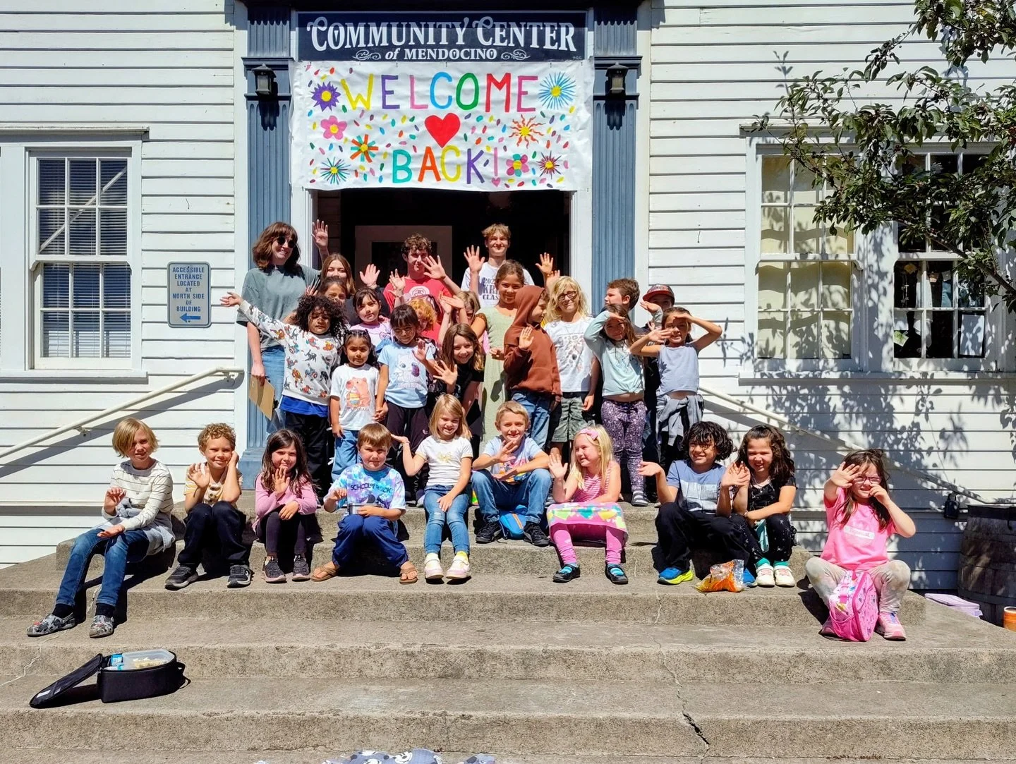 First week back at the Community Center of Mendocino&rsquo;s After School Enrichment Program 💜