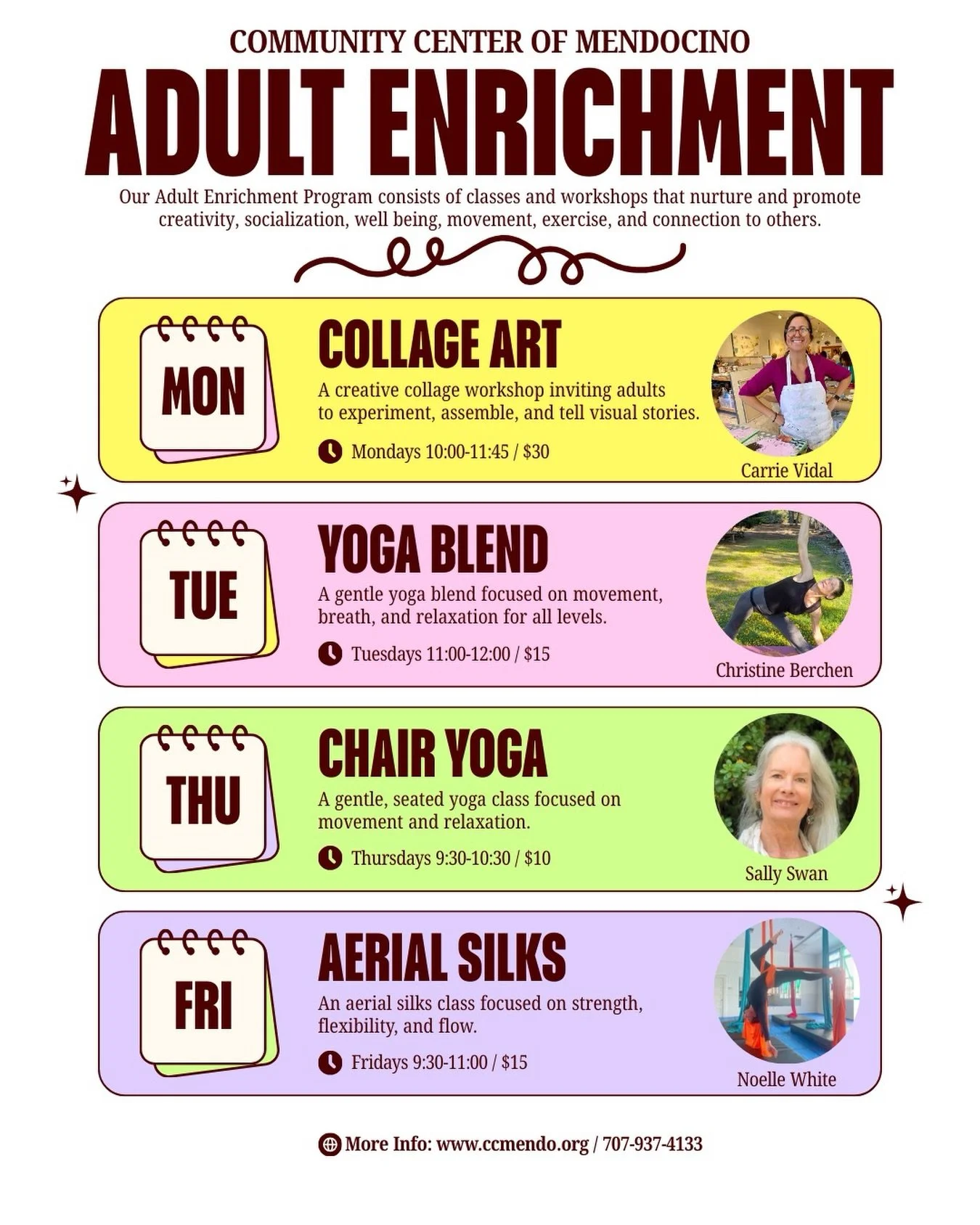 Come spend a morning with us!!!