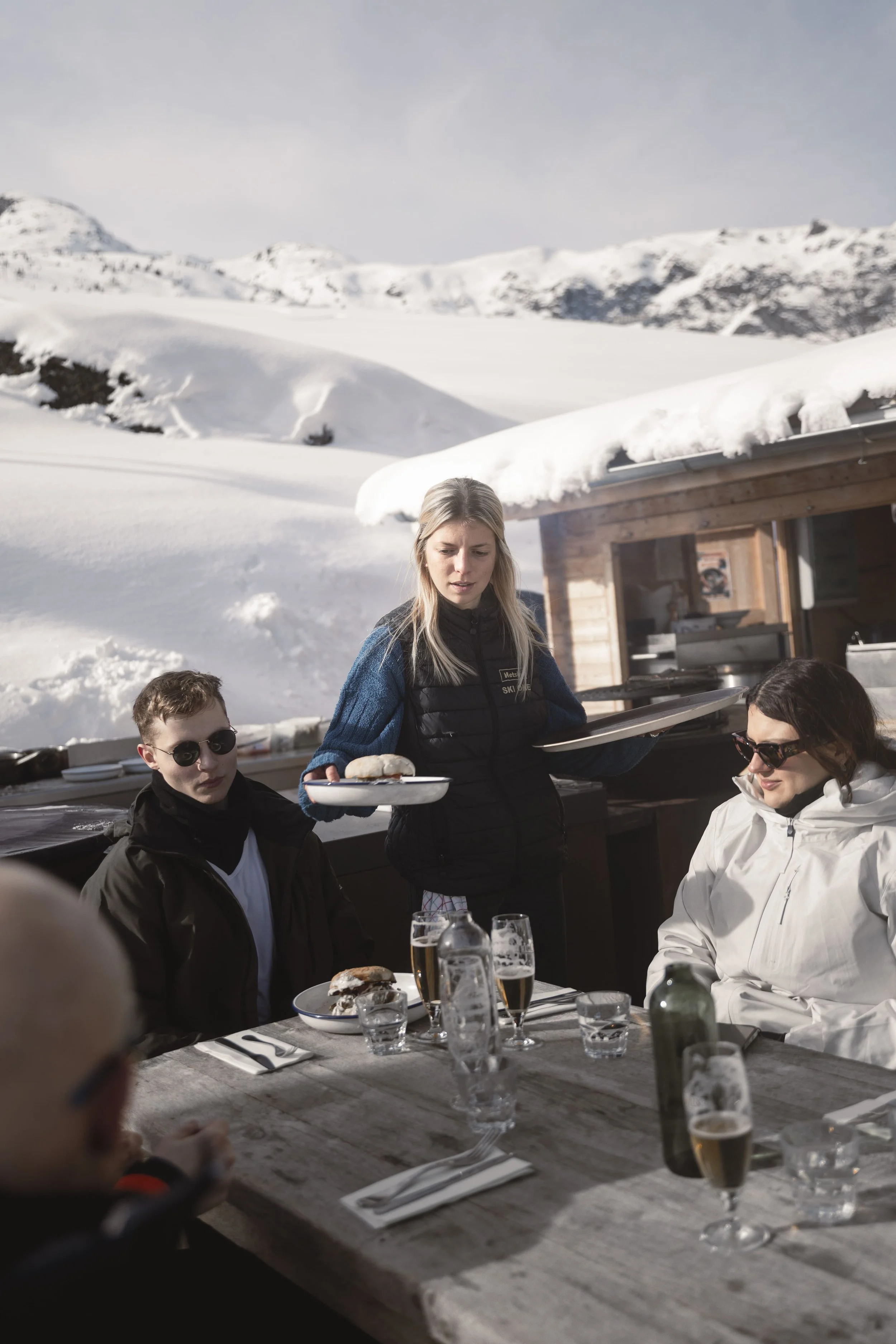 Restaurant sur les pistes Les Sybelles