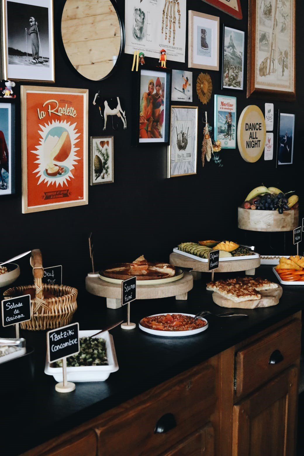 petit dejeuner buffet hotel les cedres