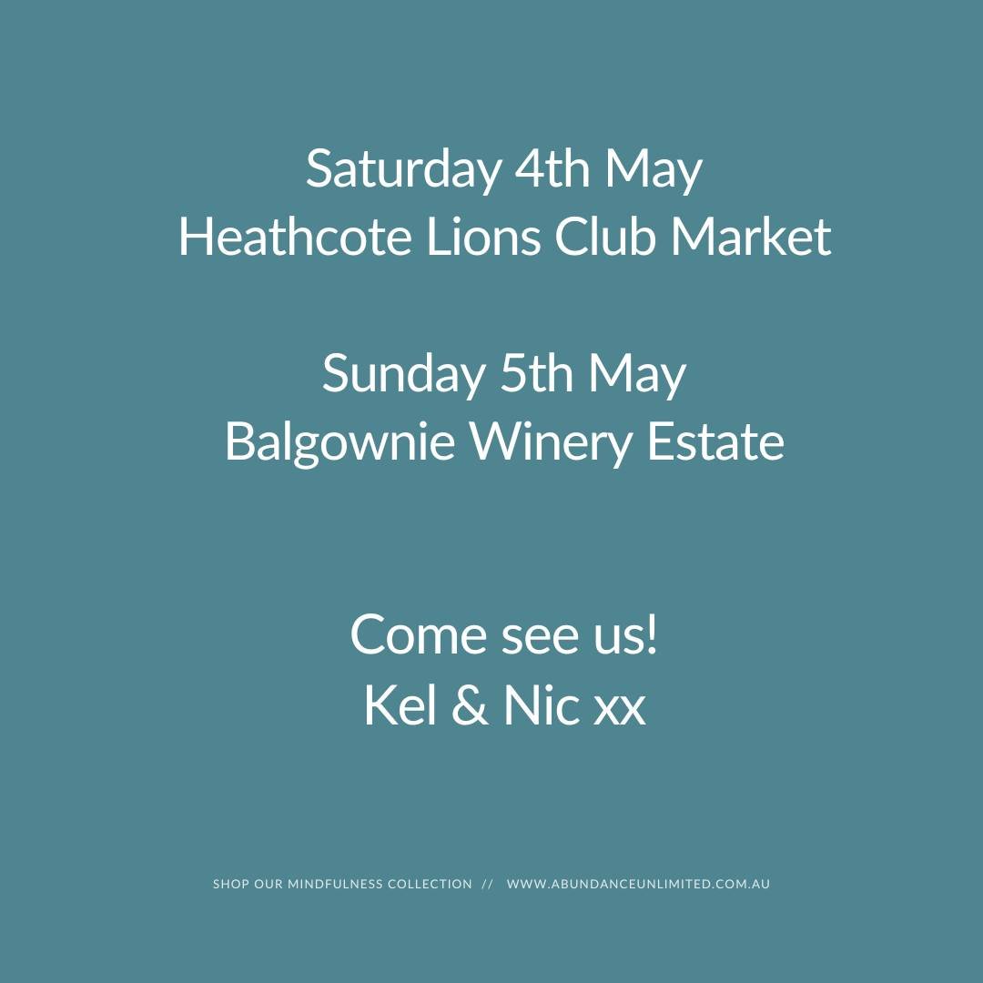 Join us this weekend. We will be at Heathcote Lions Club Market on Saturday 9am-1pm, and
Balgownie Winery Maiden Gully for their Autumn Festival 10am-3pm.

- Kel &amp; Nic xx

 #essentialoilsrock #painreliefproducts #painreliefoptions #regional #bend