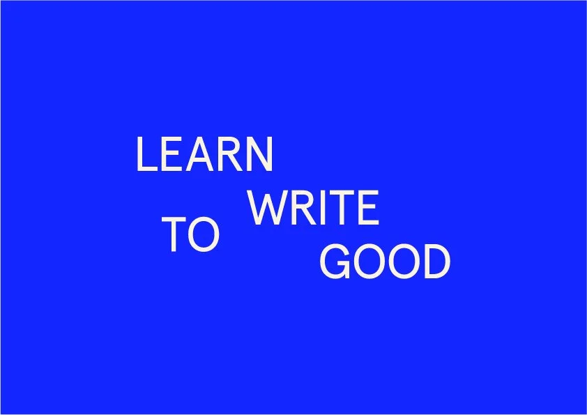 Learn To Write Good Poetry Class - August 15/16th.
