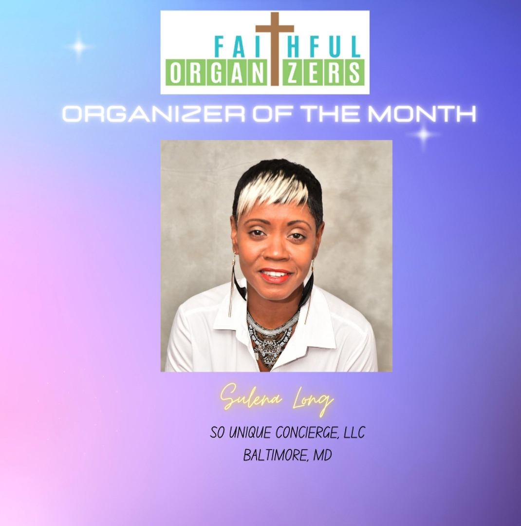 Sulena Long, March Organizer of the Month