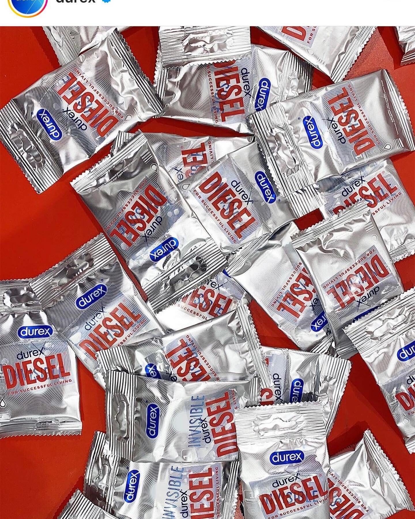 It&rsquo;s a good idea! #condoms #durex #durexcondoms #durexxmachine #hiv #hivprotection #hivprevention #hiv #gettested #gettestedtoday #knowyourstatus #diesel