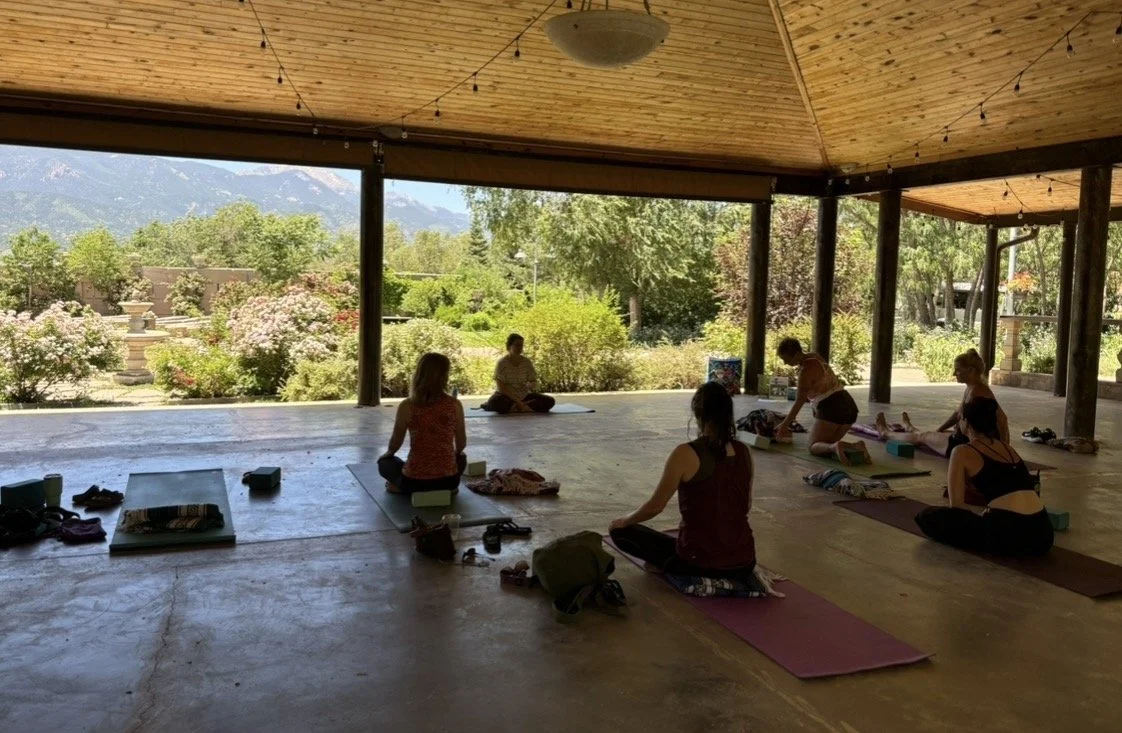 Yoga in the Pavilion with Root: Center for Yoga 