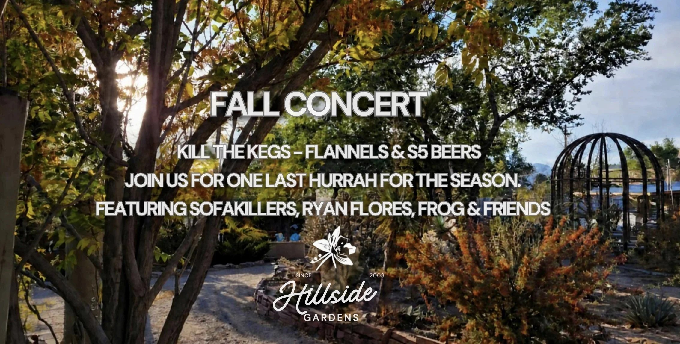 Fall Concert: Kill the Kegs - Flannels & $5 Beer