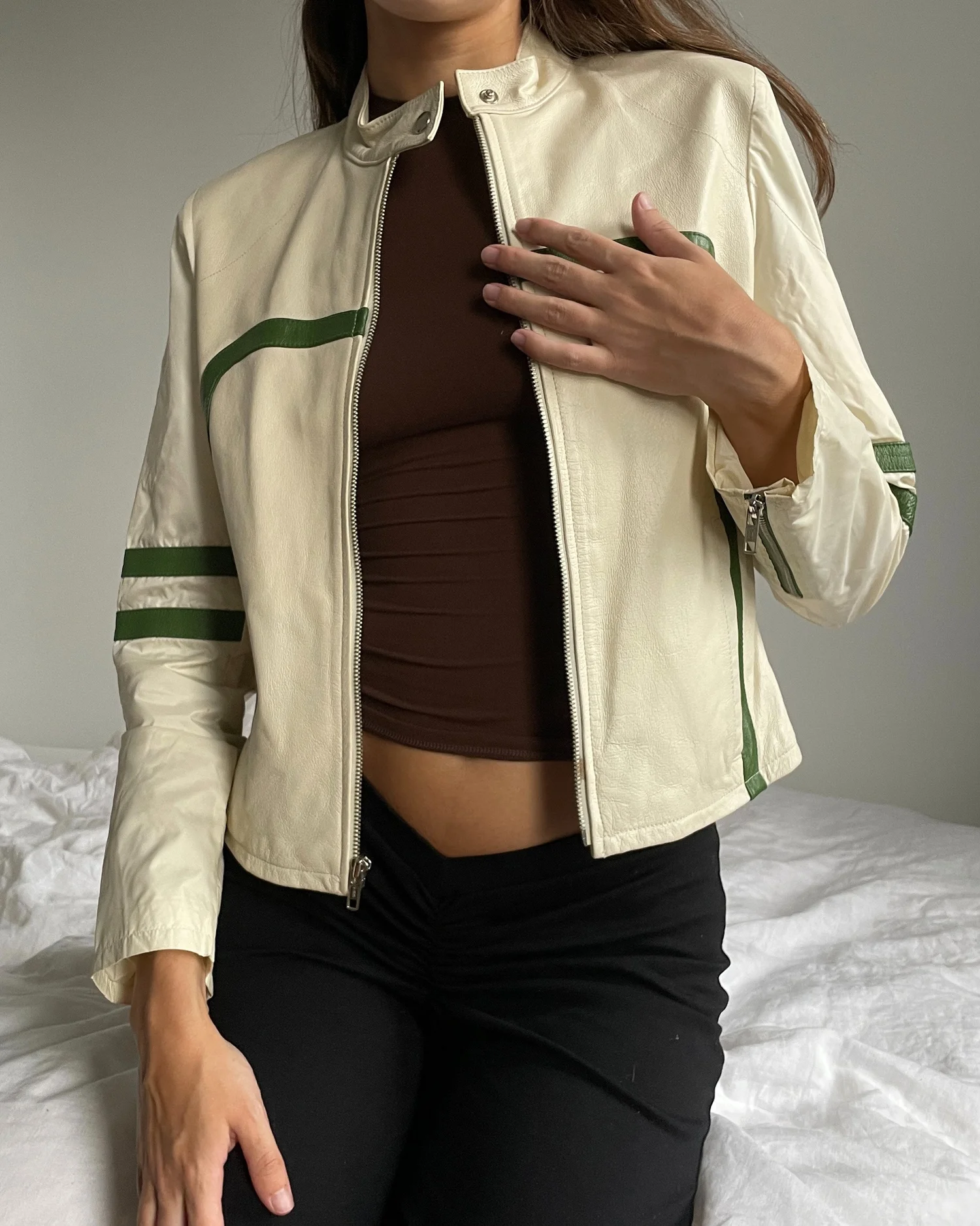 【00s】Archive Lamb LeatherJacket 平成Y2Kギャル 00s】Archive Lamb LeatherJacket 平成Y2Kギャル 00s】Archive