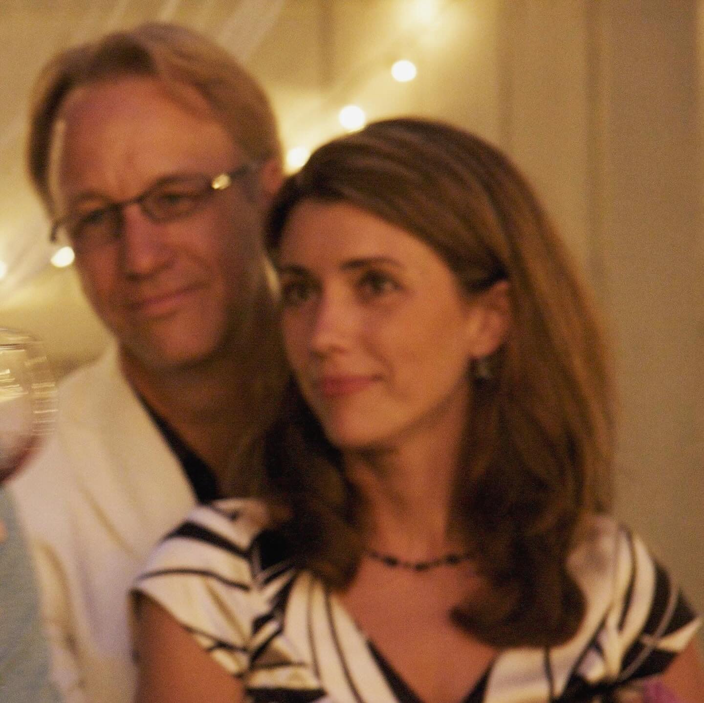 18 years since our first &ldquo;friendship dinner&rdquo;. (Not a &ldquo;date&rdquo; until after dinner #4 &hellip; screenplay coming soon. 😉)
16 years married in our backyard - a surprise wedding (not to us and our family!) for our friends so they c