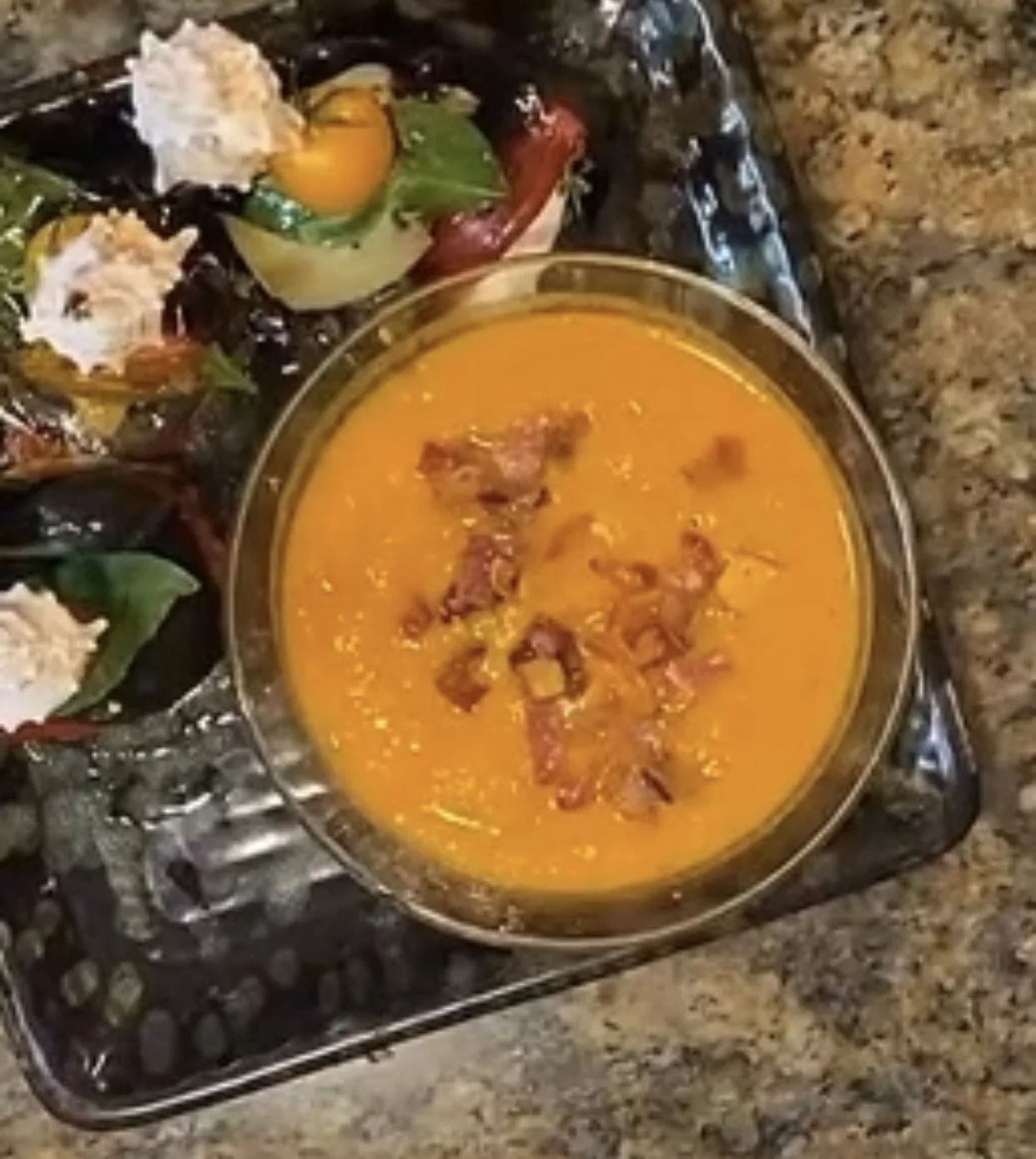 39 min Bacon-Sweet Potato soup