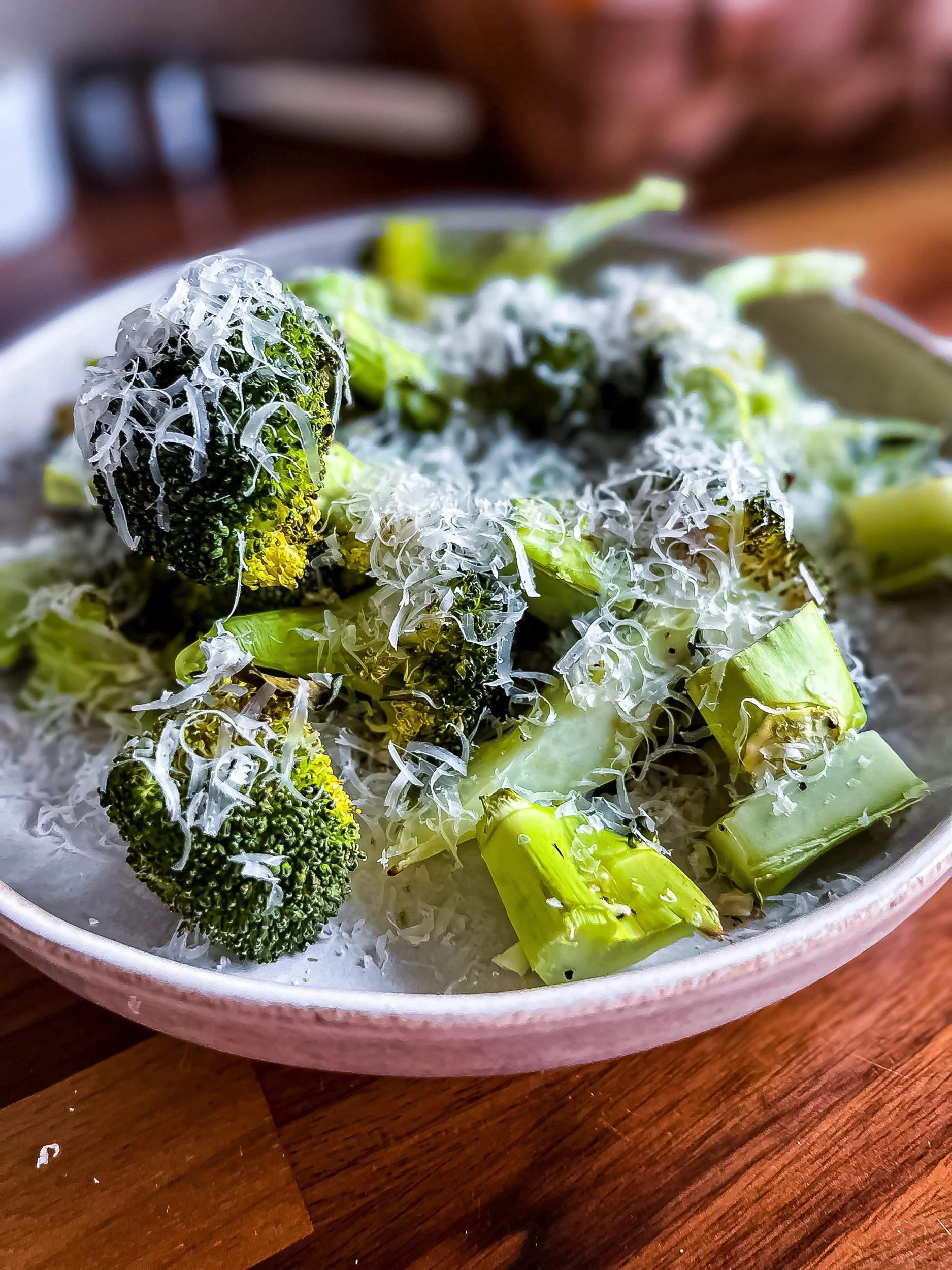 Garlic Parmesan Roasted Broccoli