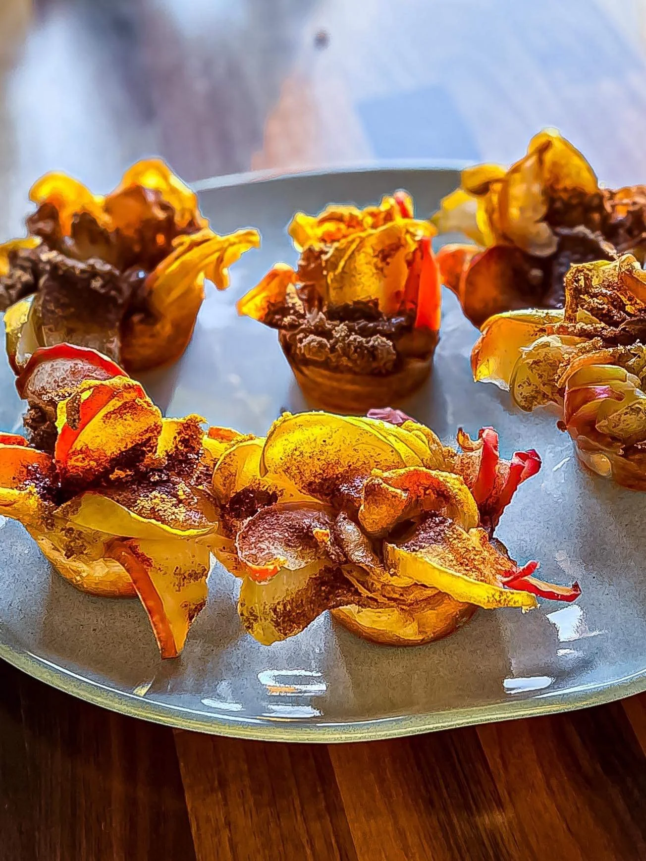 Cinnamon Croissant Apple Pie Roses 🍏