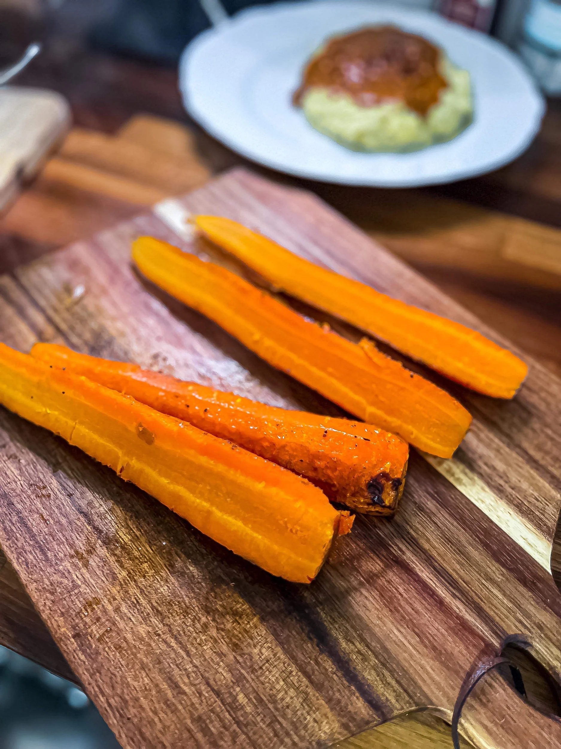 Viral Whole Roasted Carrots