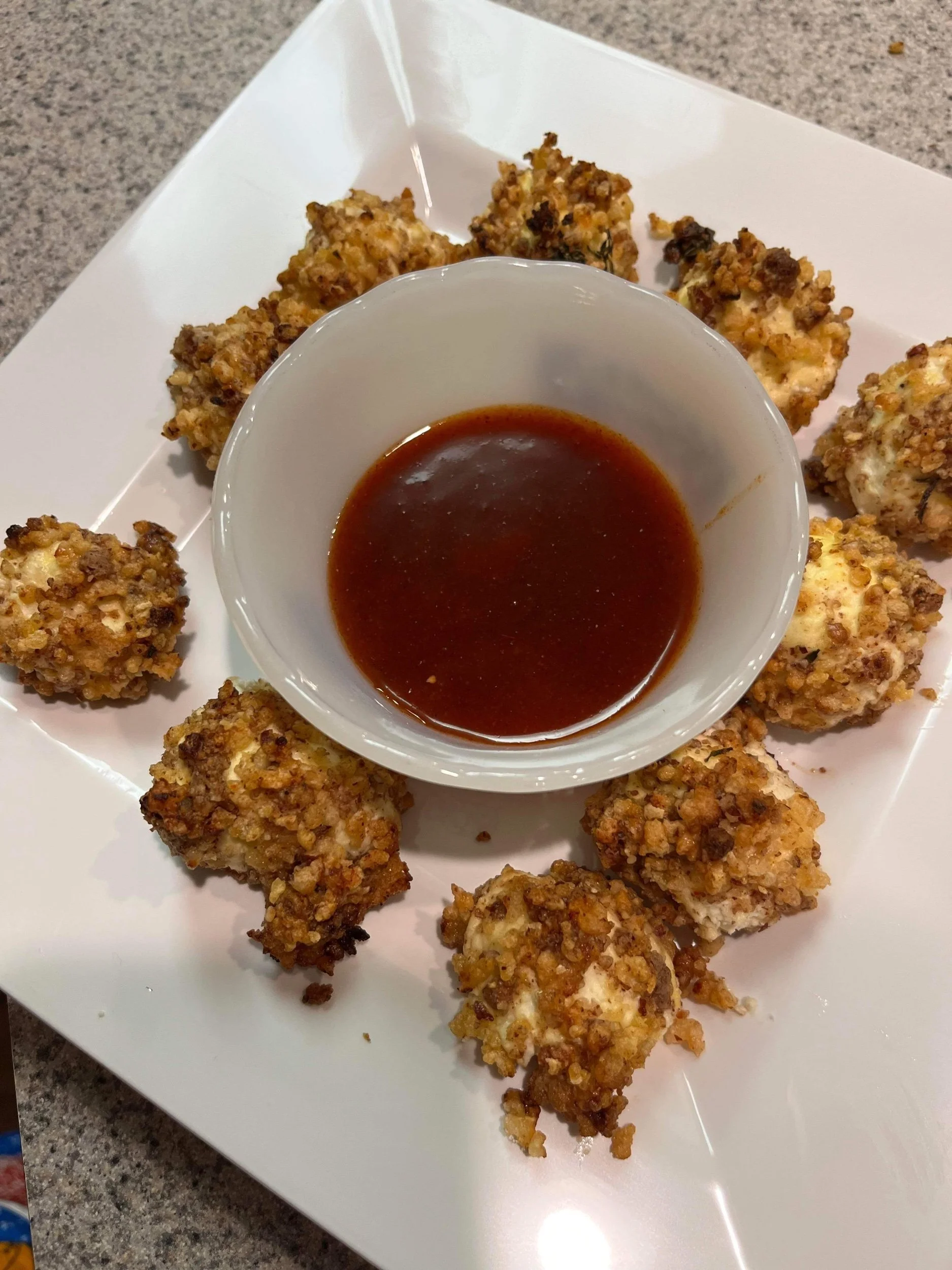 Baked Goat Cheese Balls