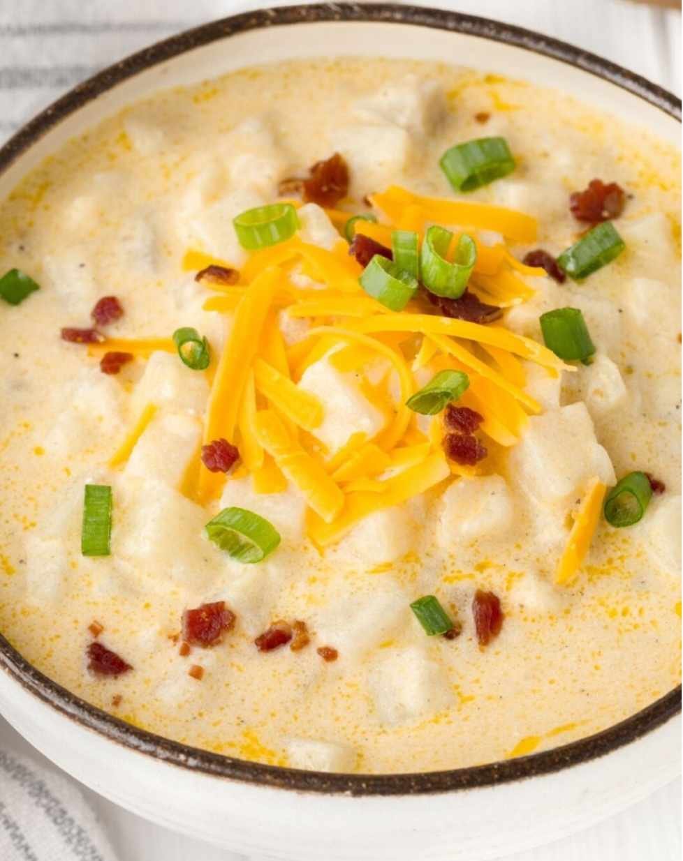 Creamy Cheesy Hash Brown Soup