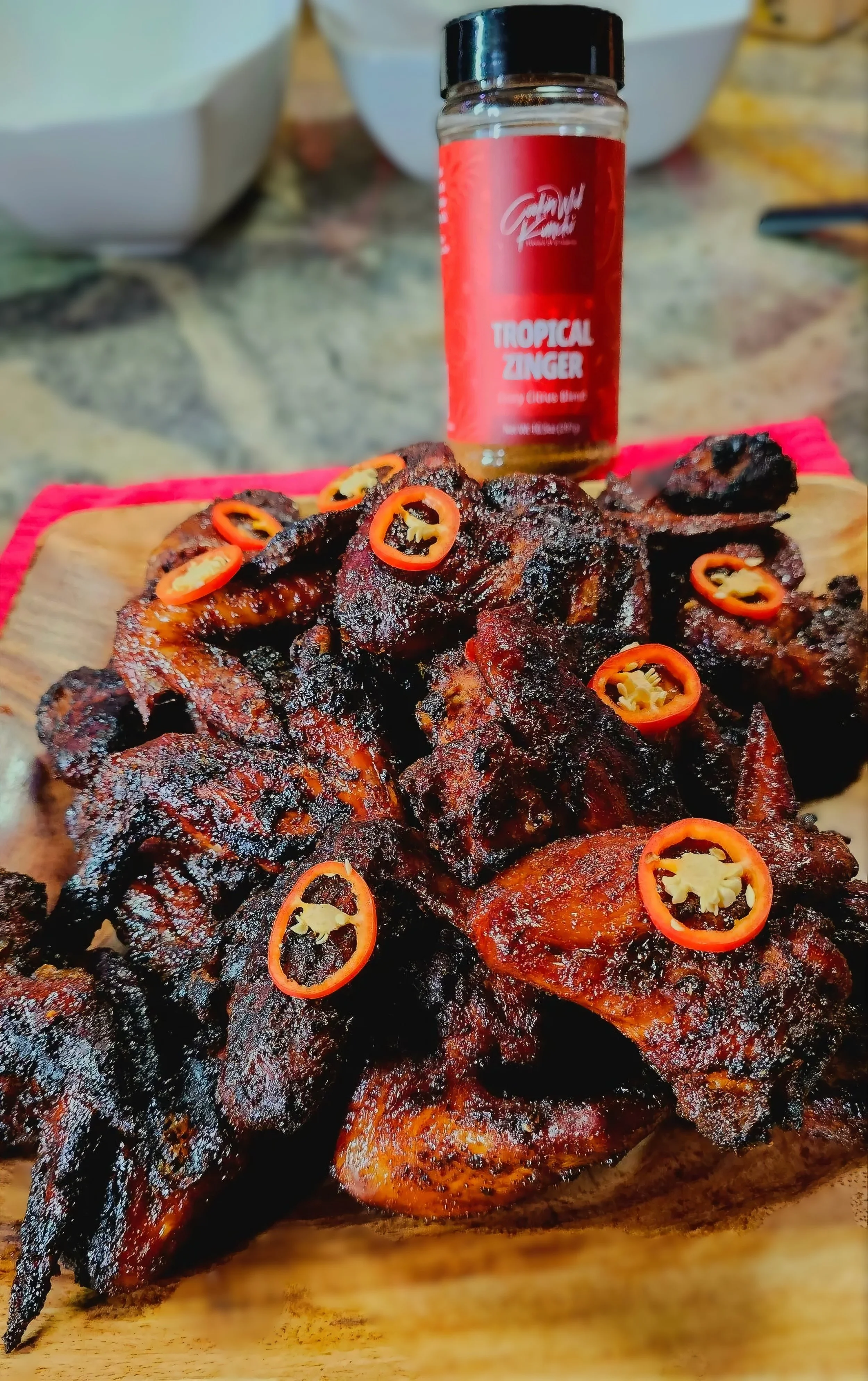 Tropical Zinger Wings