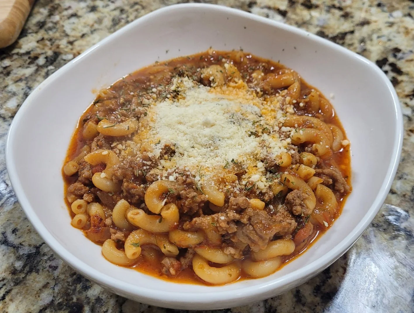 Homemade Beefaroni