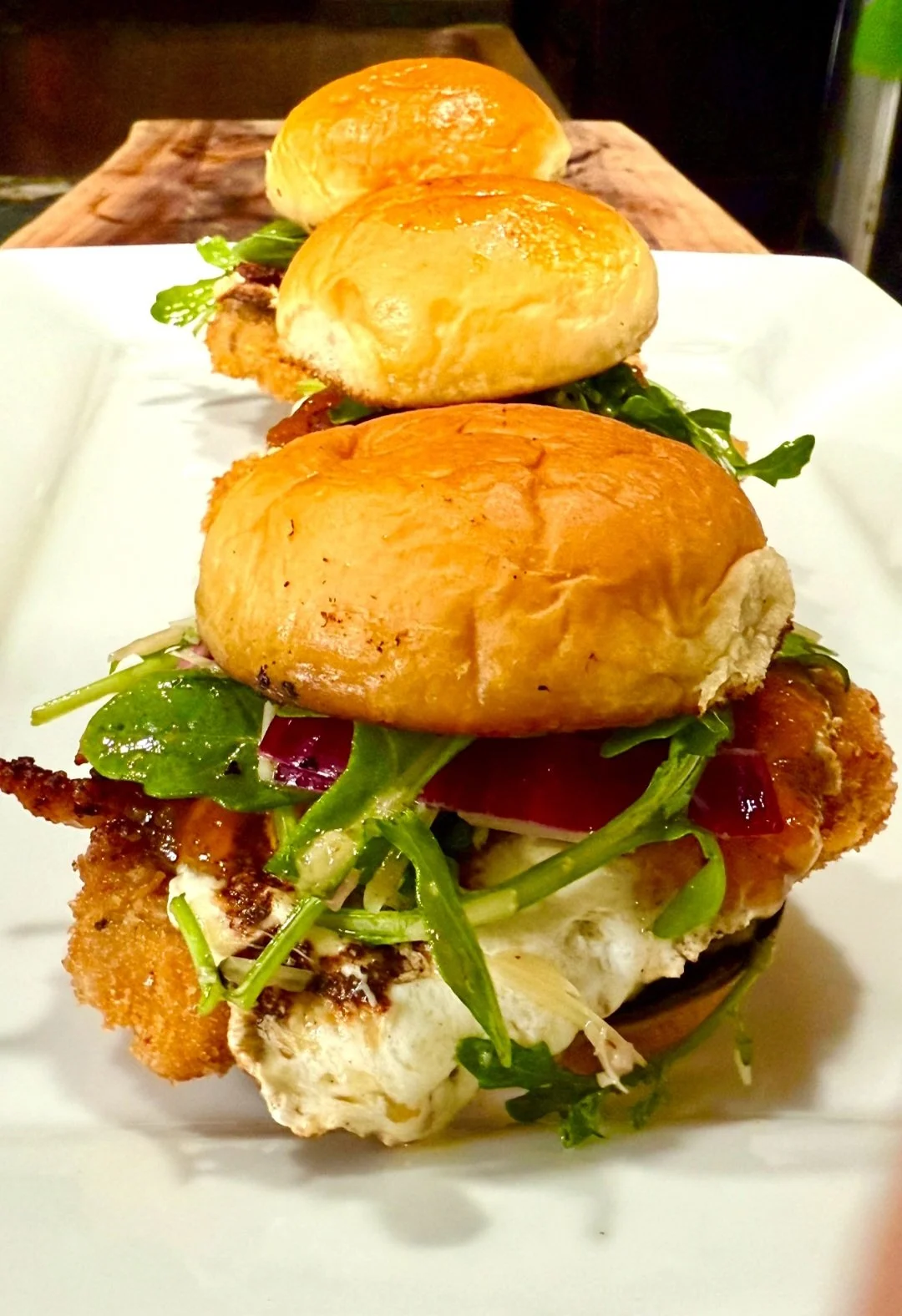 Sweet Heat Schnitzel Sliders