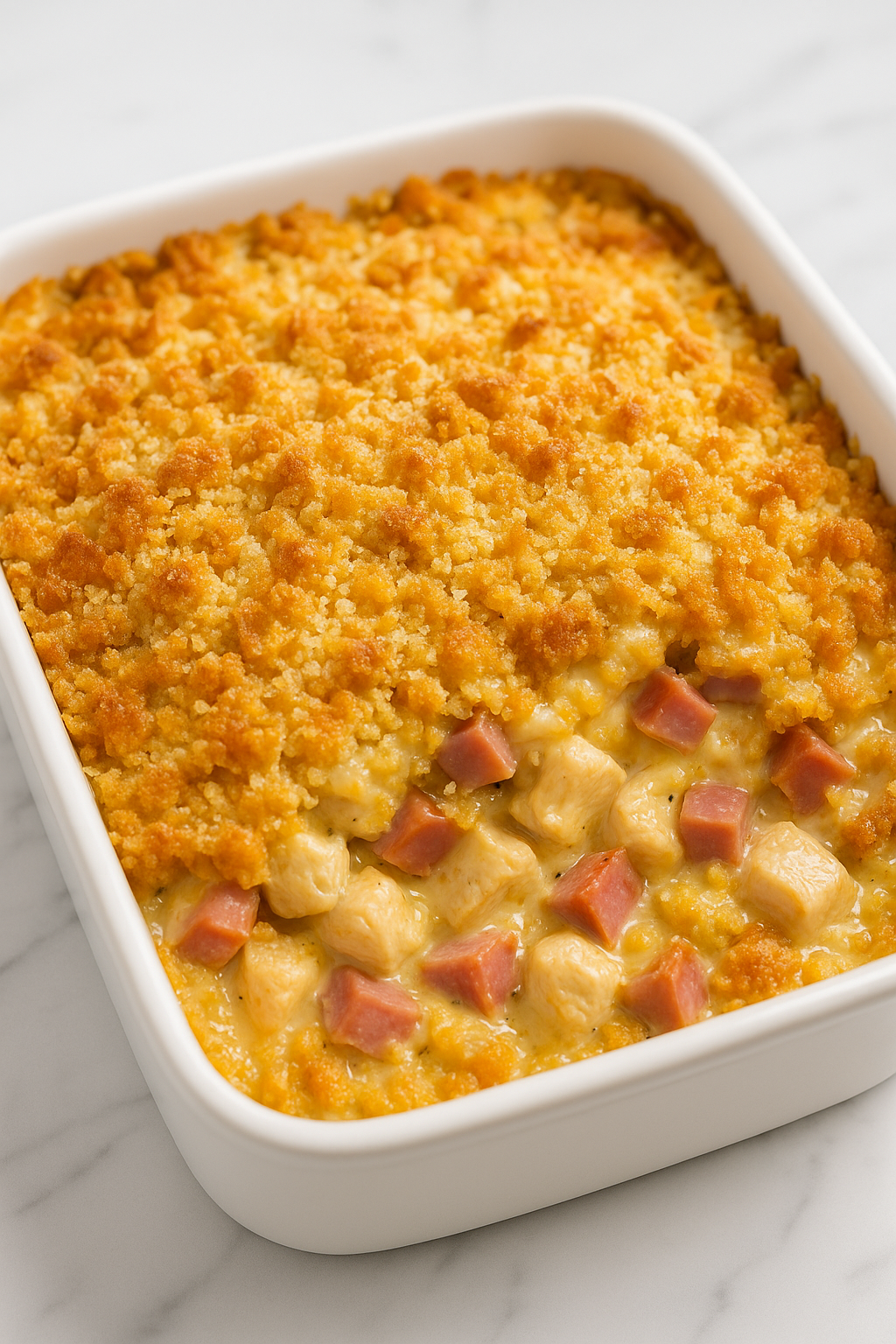 Chicken Cordon Bleu Casserole