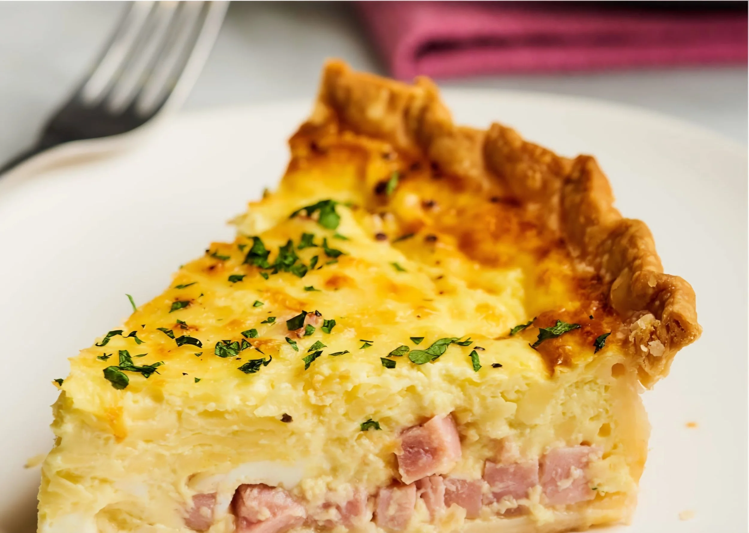 Ham and Cheese Quiche