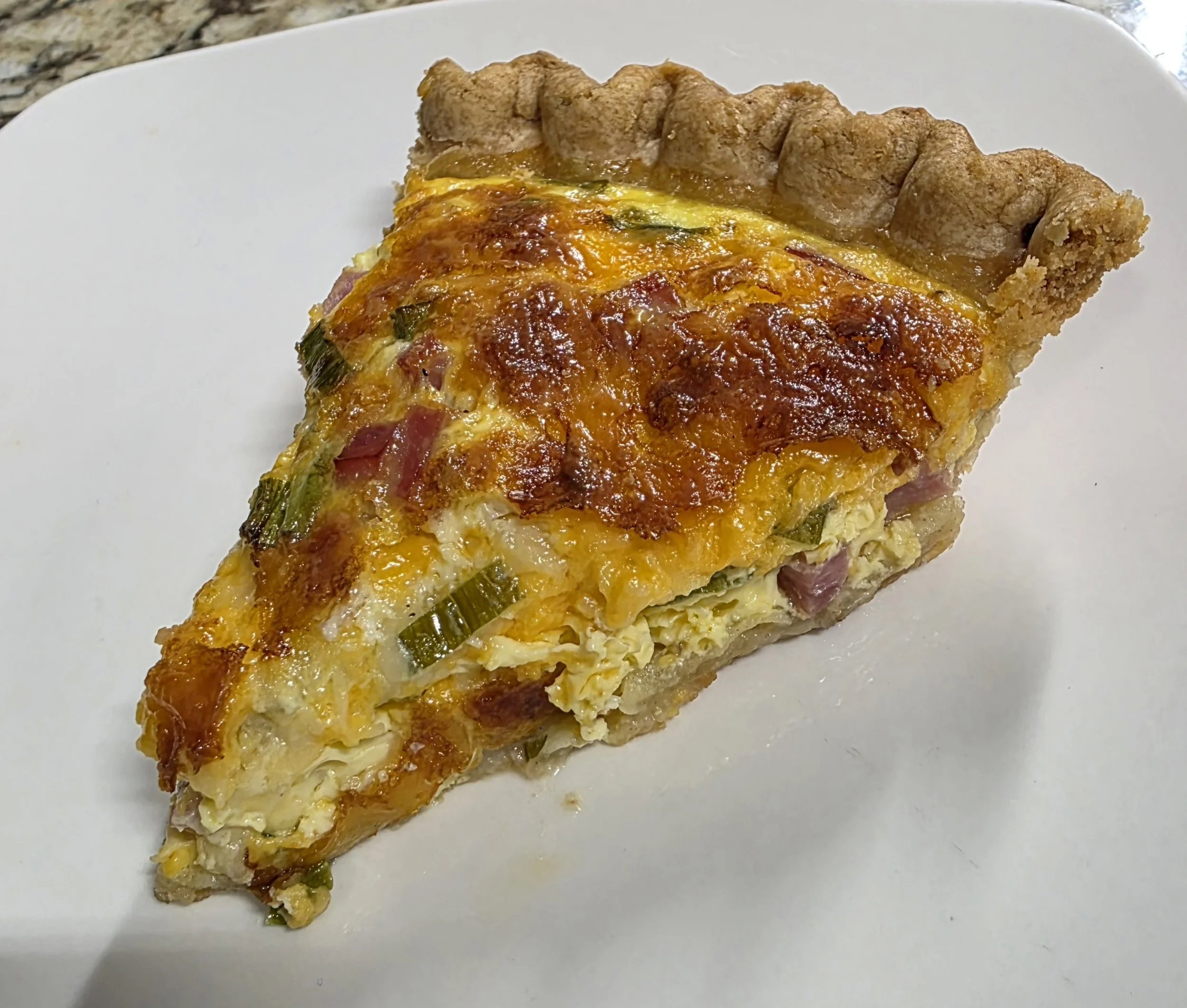 Ham and Cheese Quiche