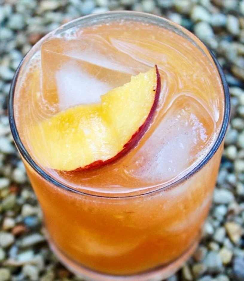 Peach Bourbon Sunrise