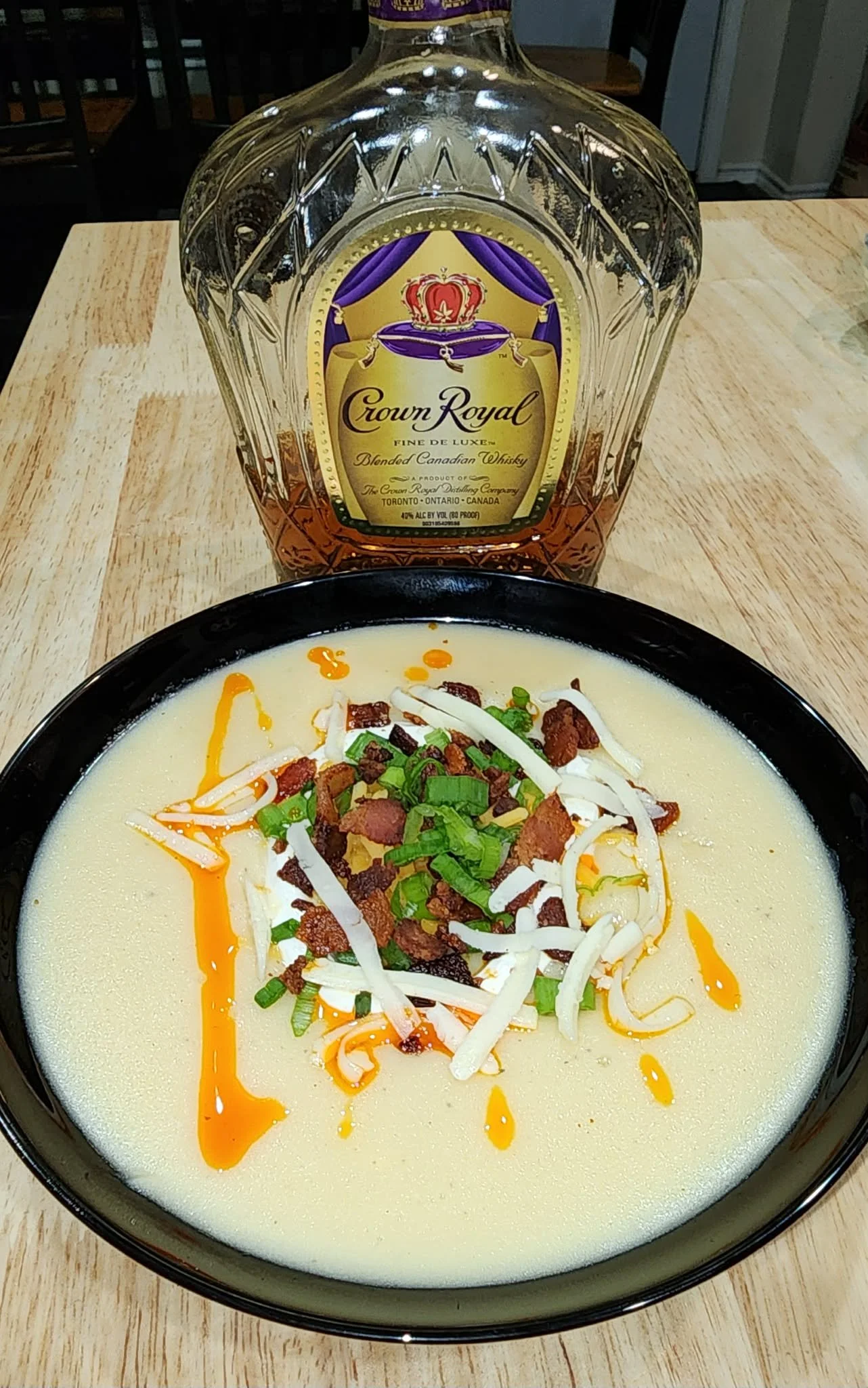 Crown Royal Creamy Loaded Potato Soup