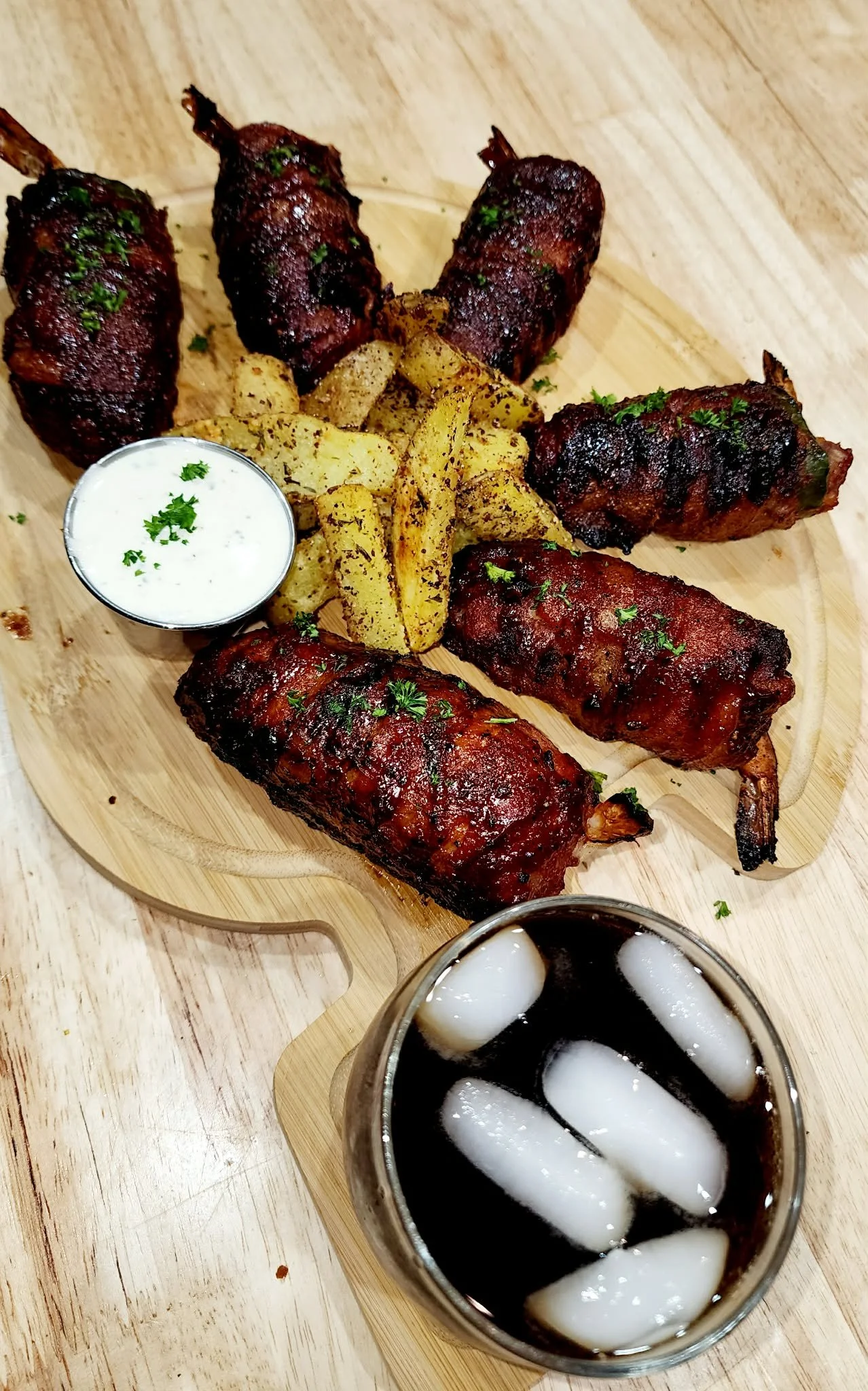 Shrimp-Stuffed Armadillo Eggs