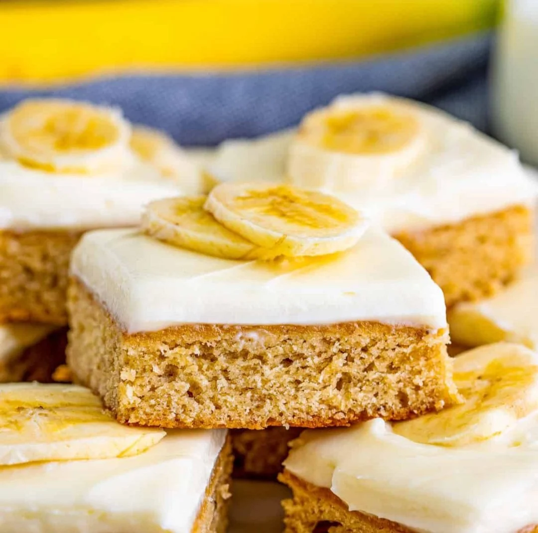 Banana Pudding Blondies