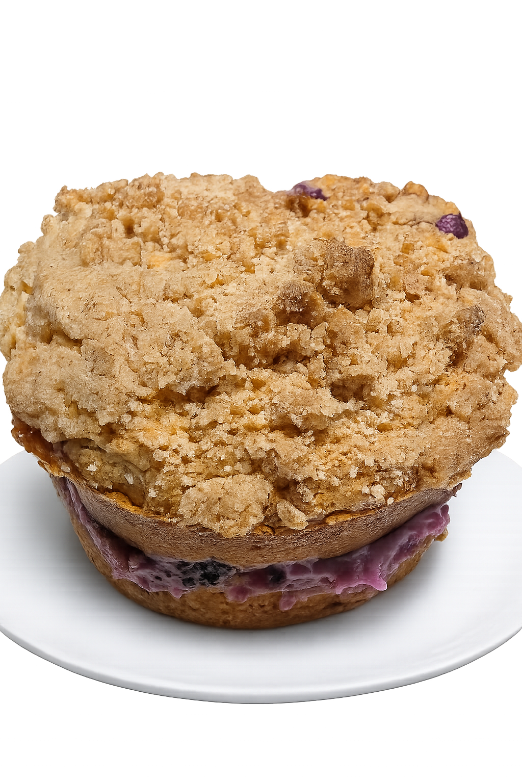 Lemon Blueberry Cream Cheese Muffins