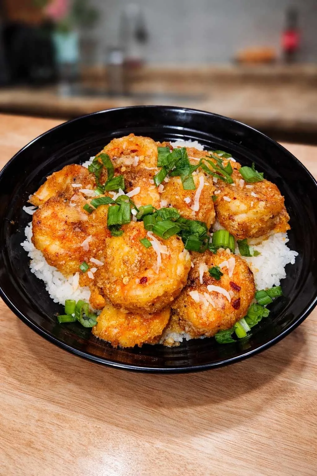Hawaiian Garlic Shrimp