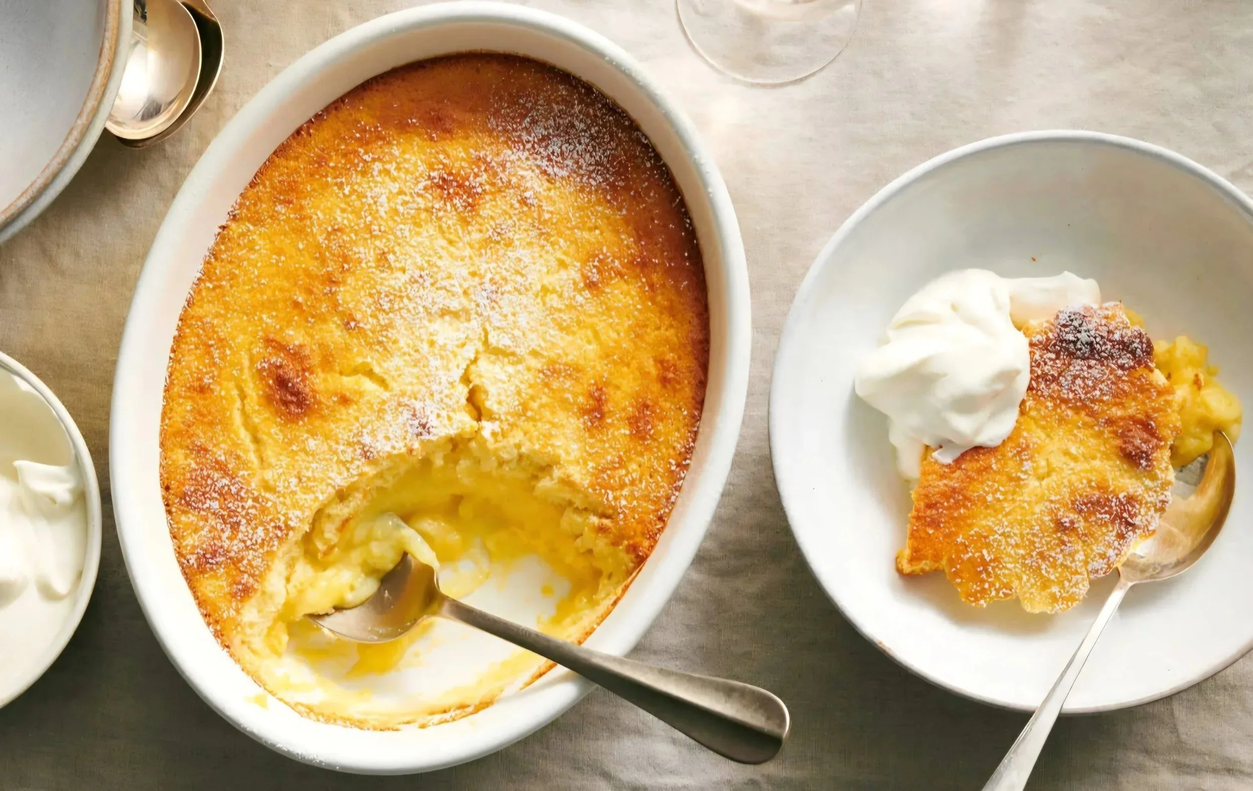Baked Lemon Pudding