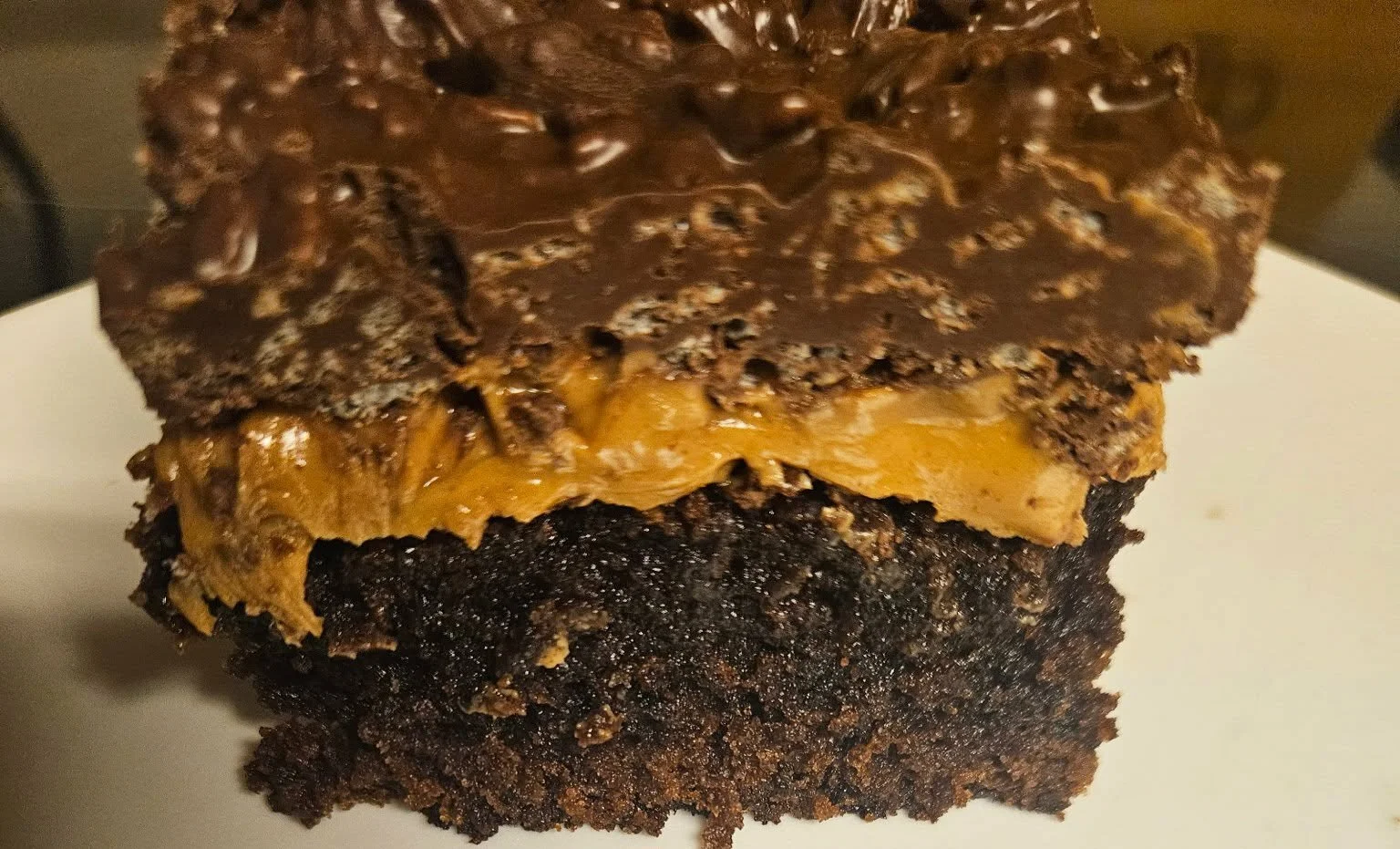 Peanut Butter Crunch Brownies