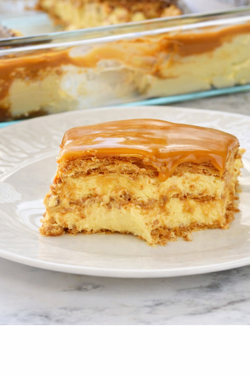 Butterscotch Éclair Cake