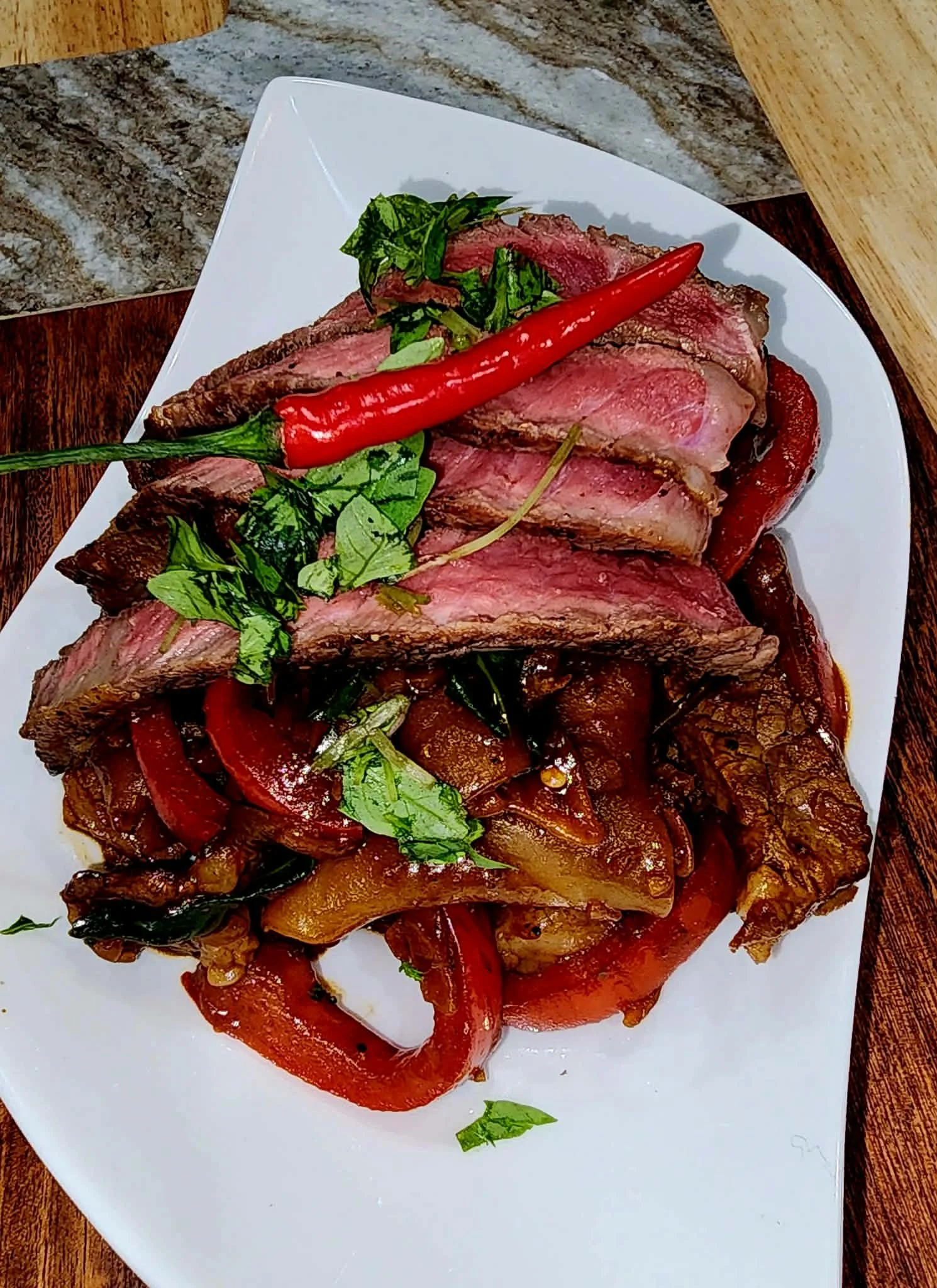 Prime Rib Drunken Noodles