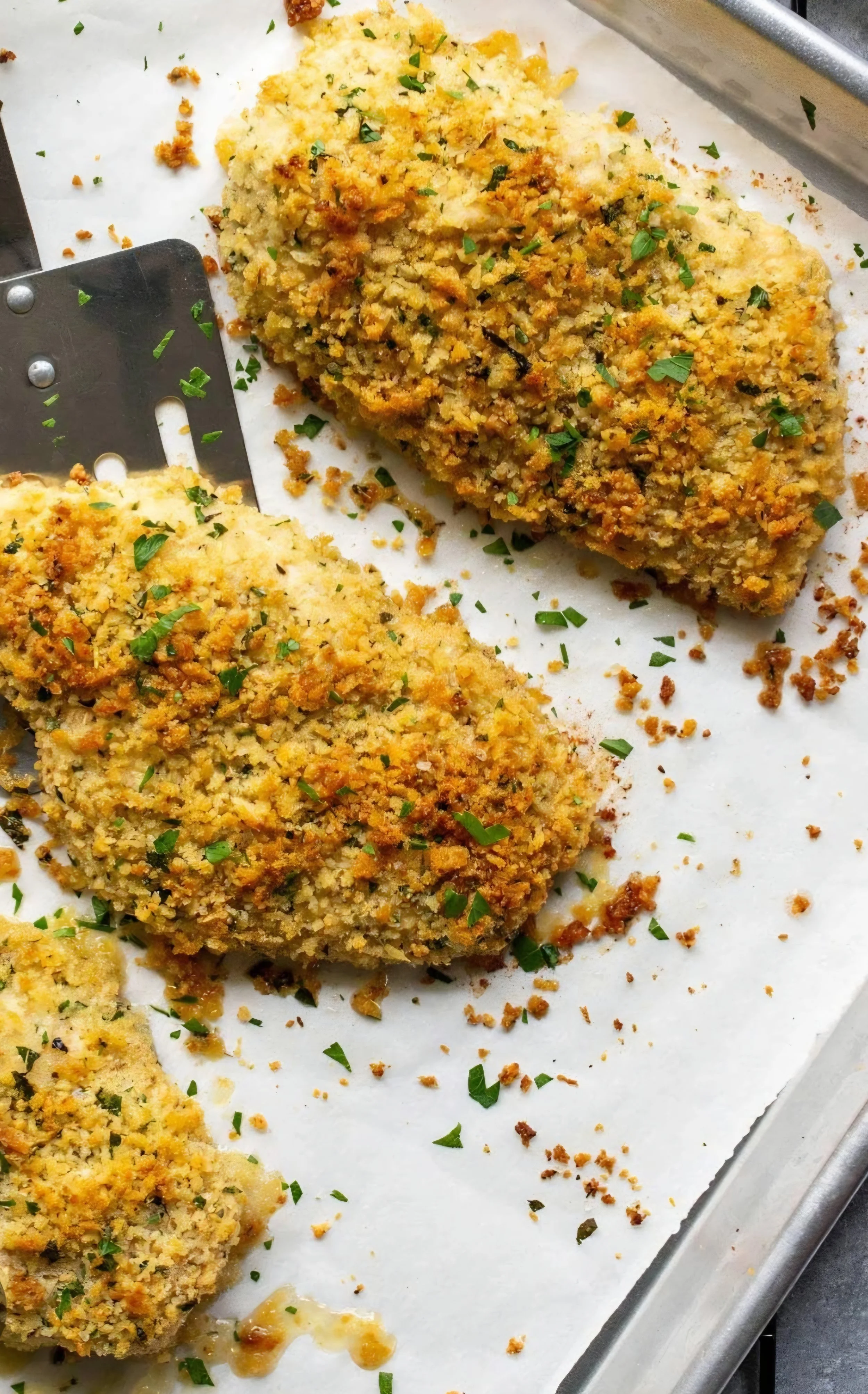 Delicious Parmesan Crusted Chicken