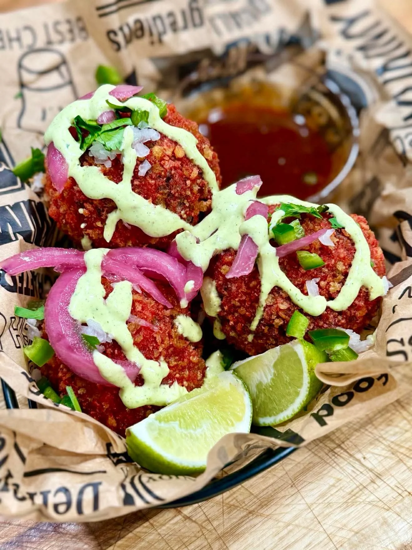 Hot Cheeto Birria Boudin Bombs