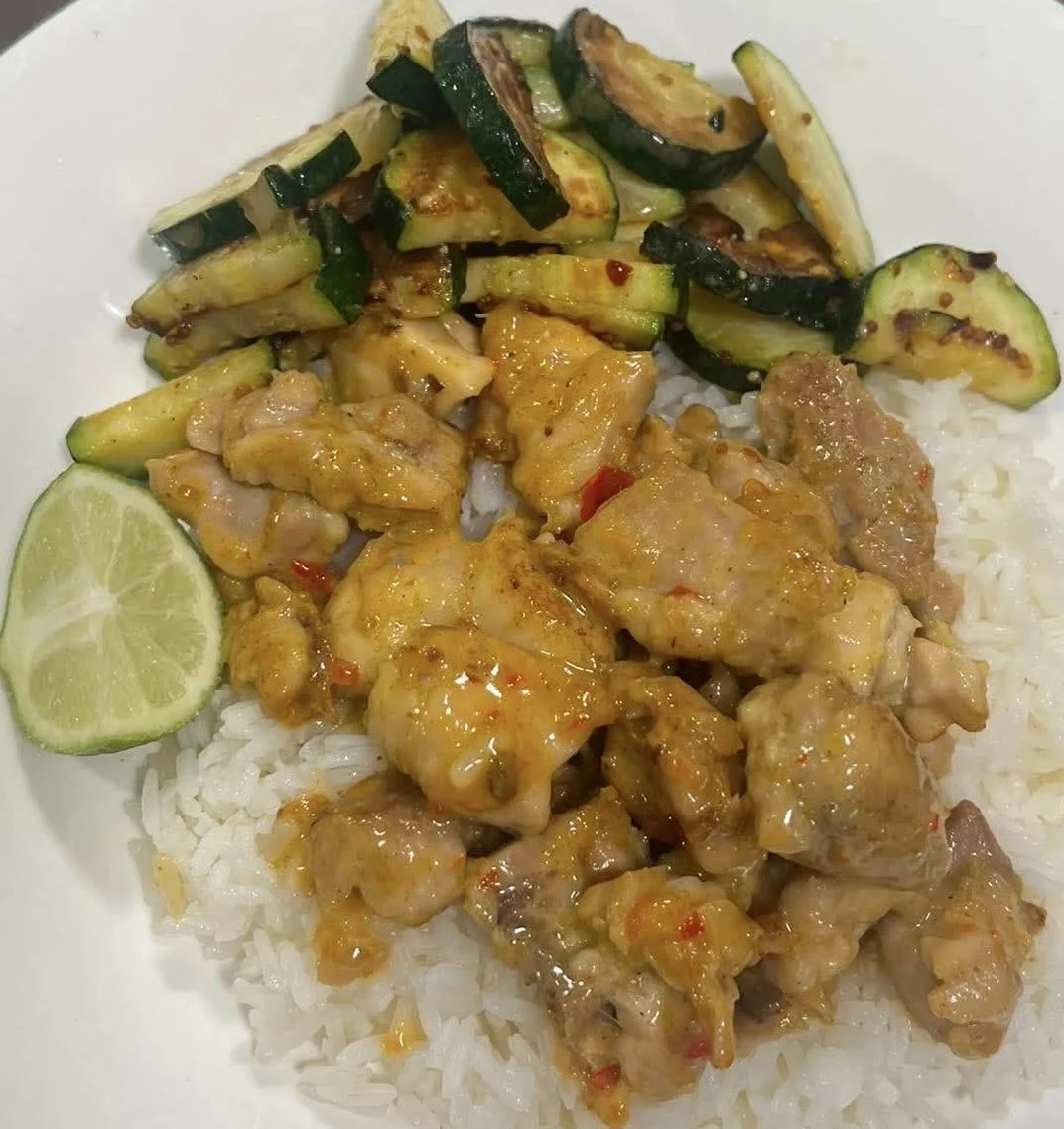 Crispy Curry Chicken