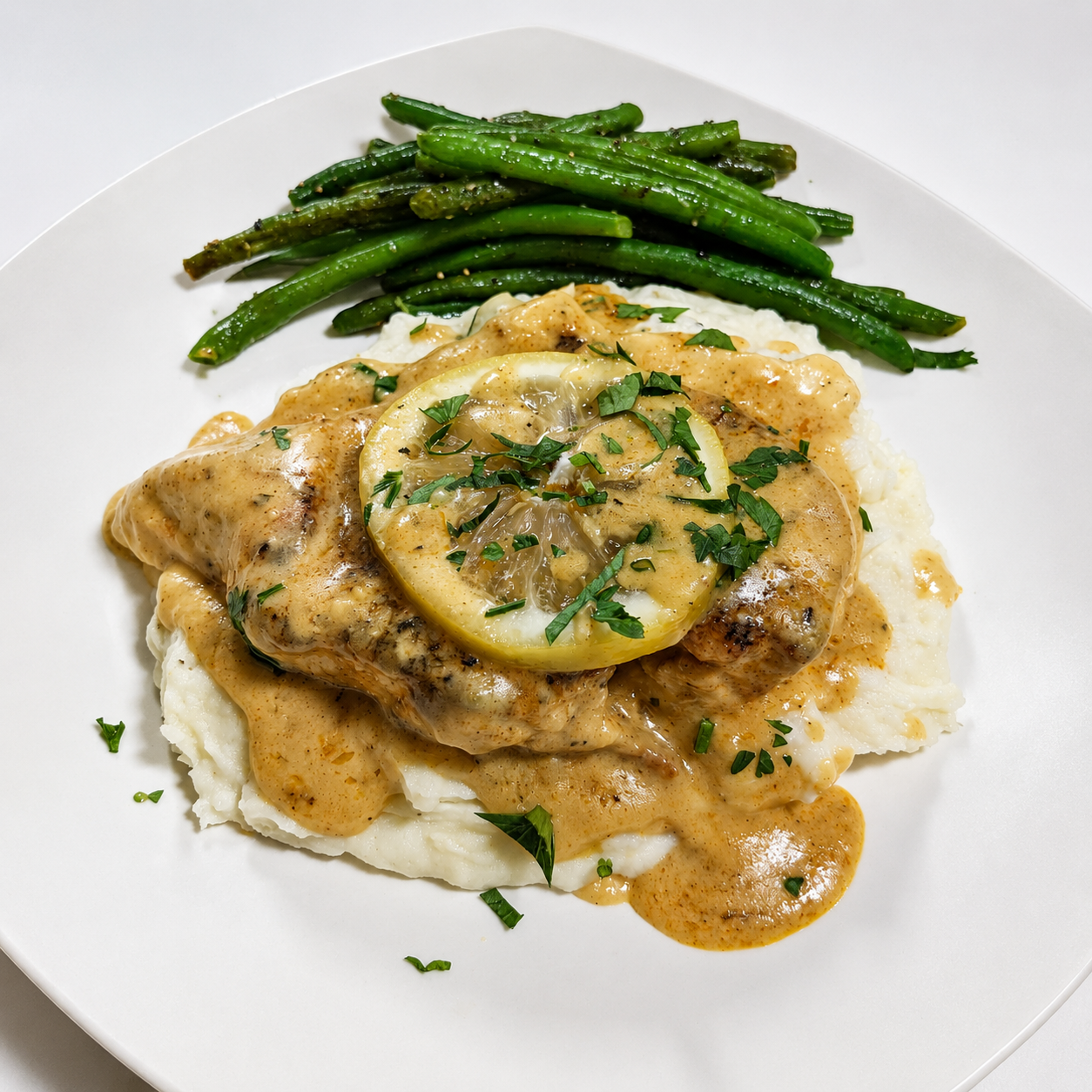 Creamy Lemon Garlic Chicken