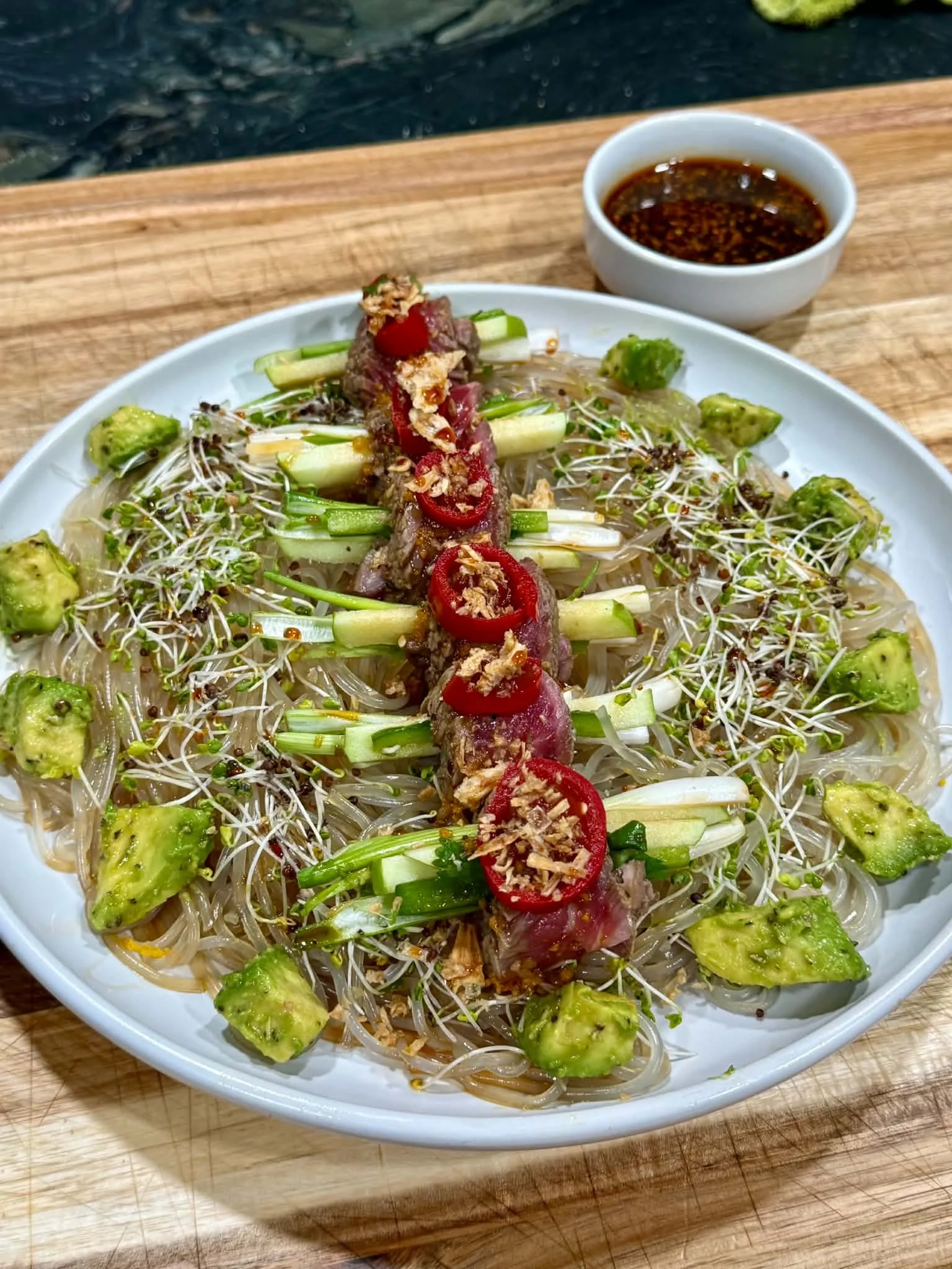 Glassy Ribeye Tataki