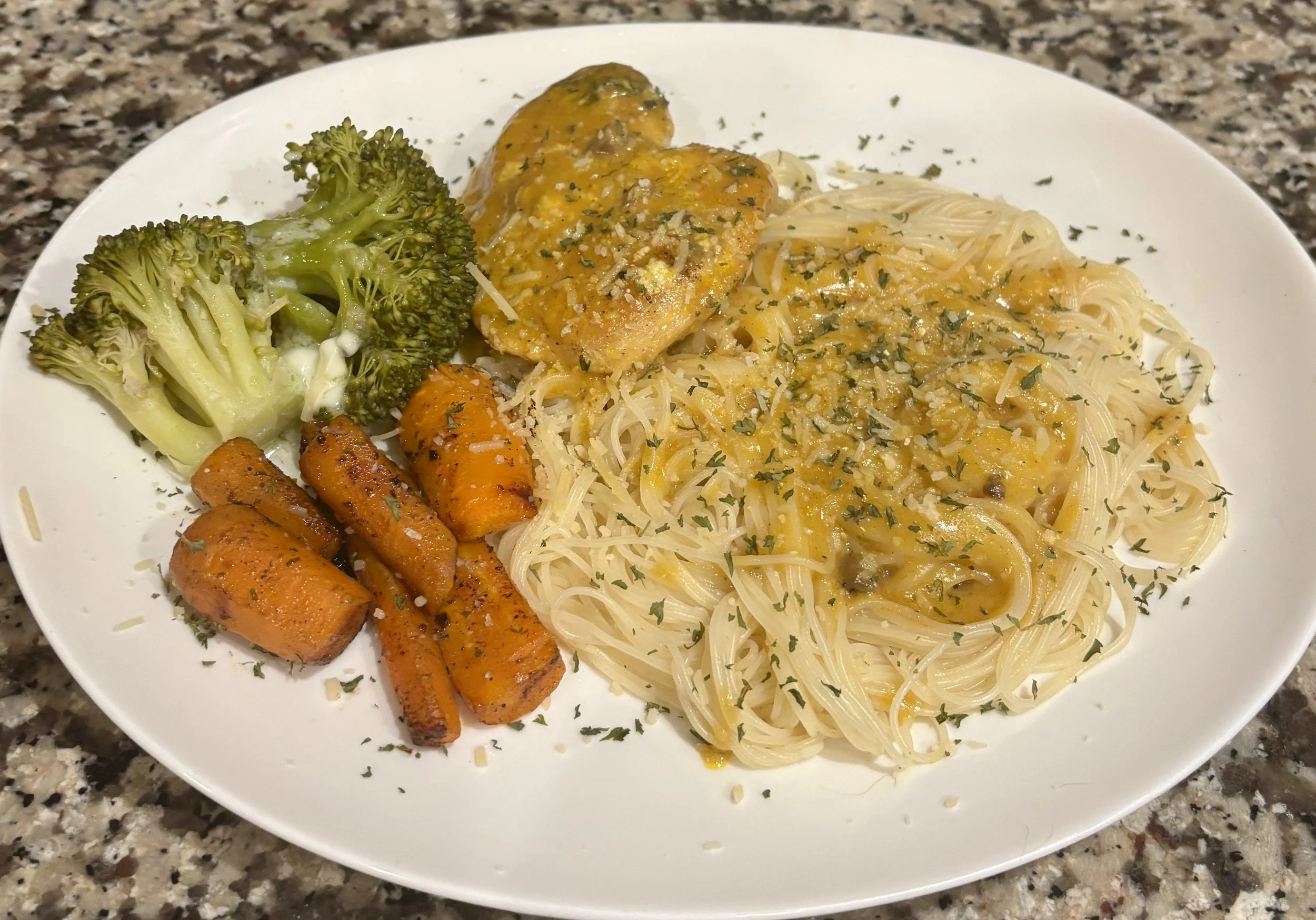 Angel Chicken Pasta