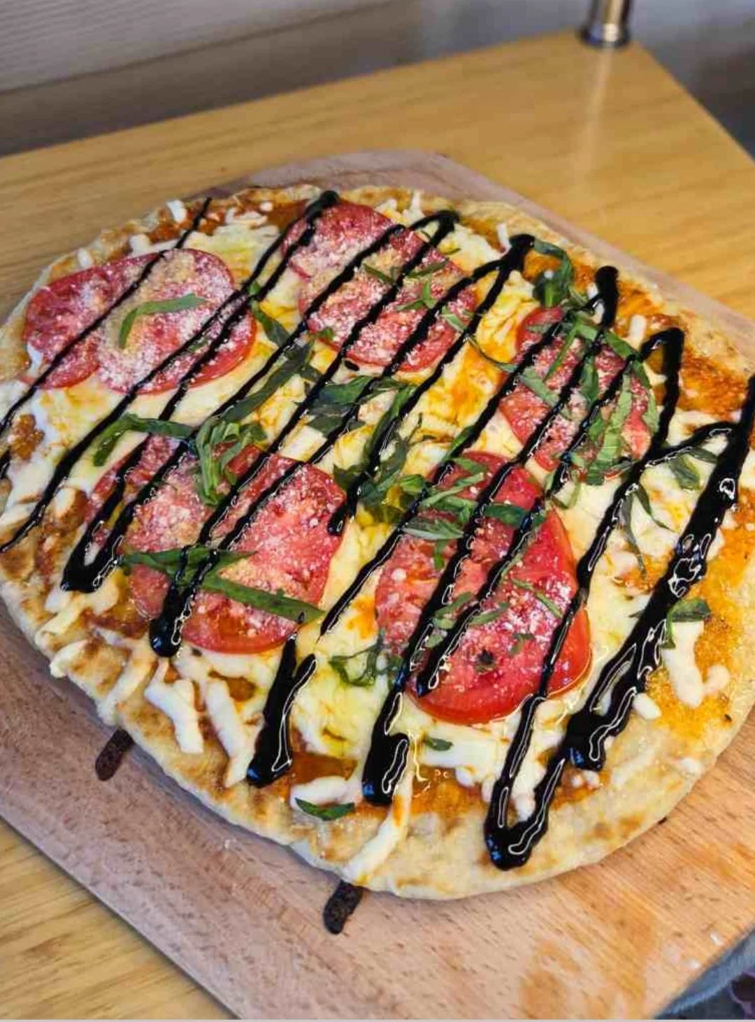 Blackstone Griddle Pizza