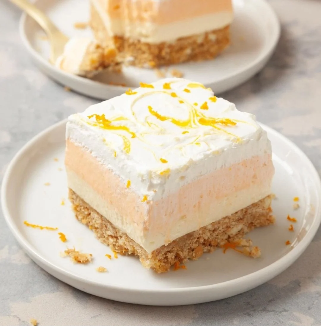 Orange Creamsicle Bars