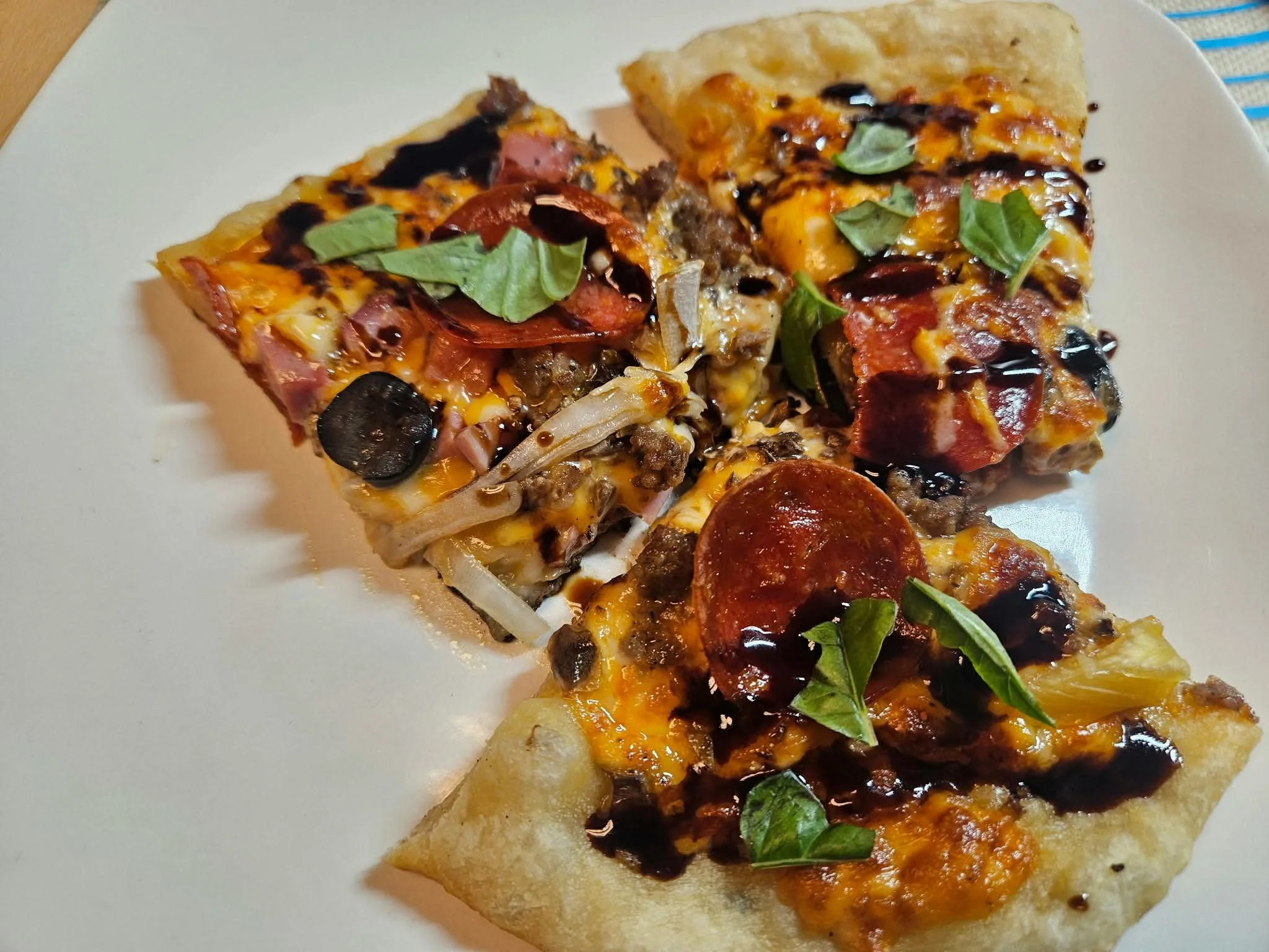 Blackstone Griddle Pizza